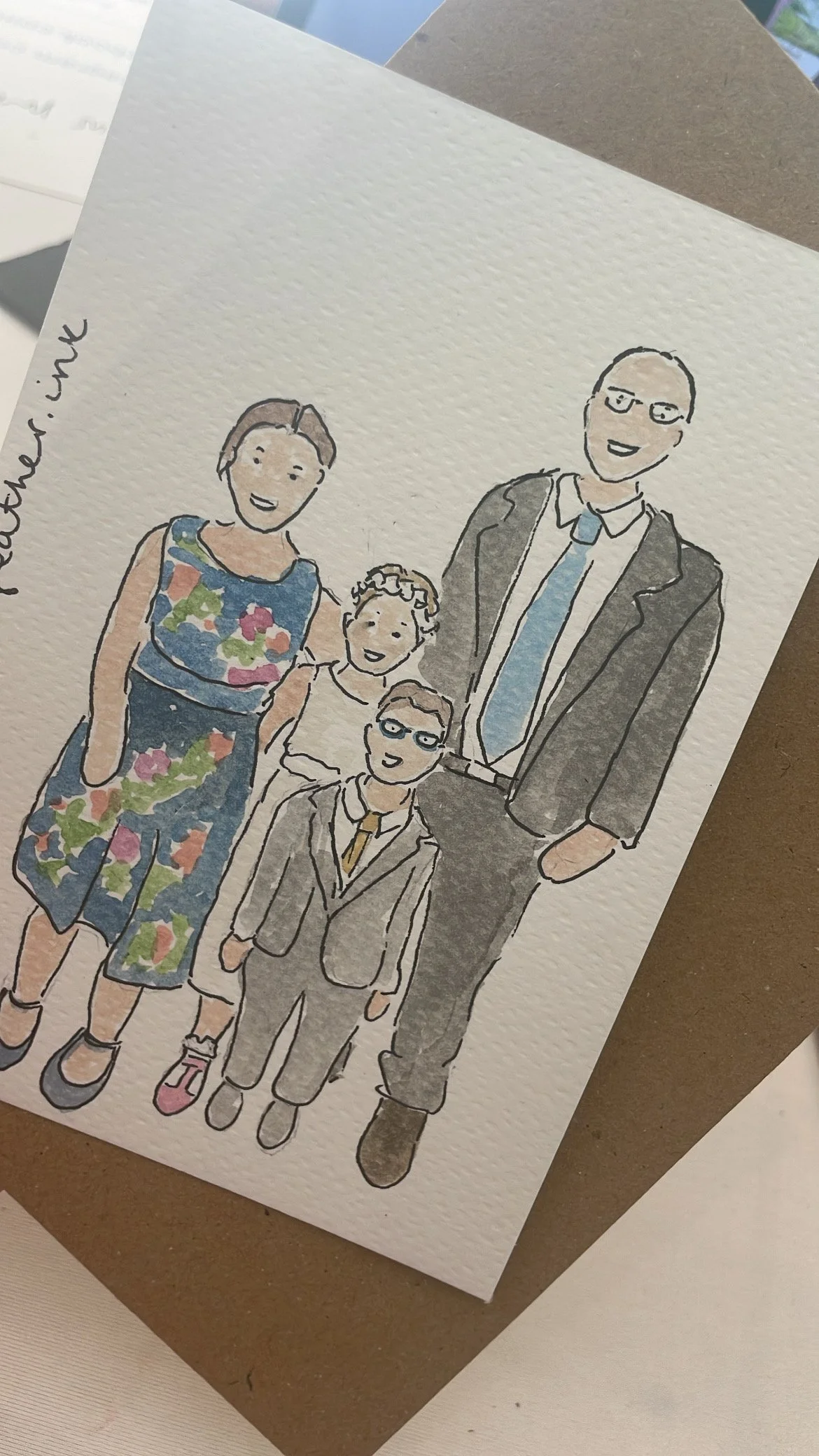 live illustrator at wedding south east