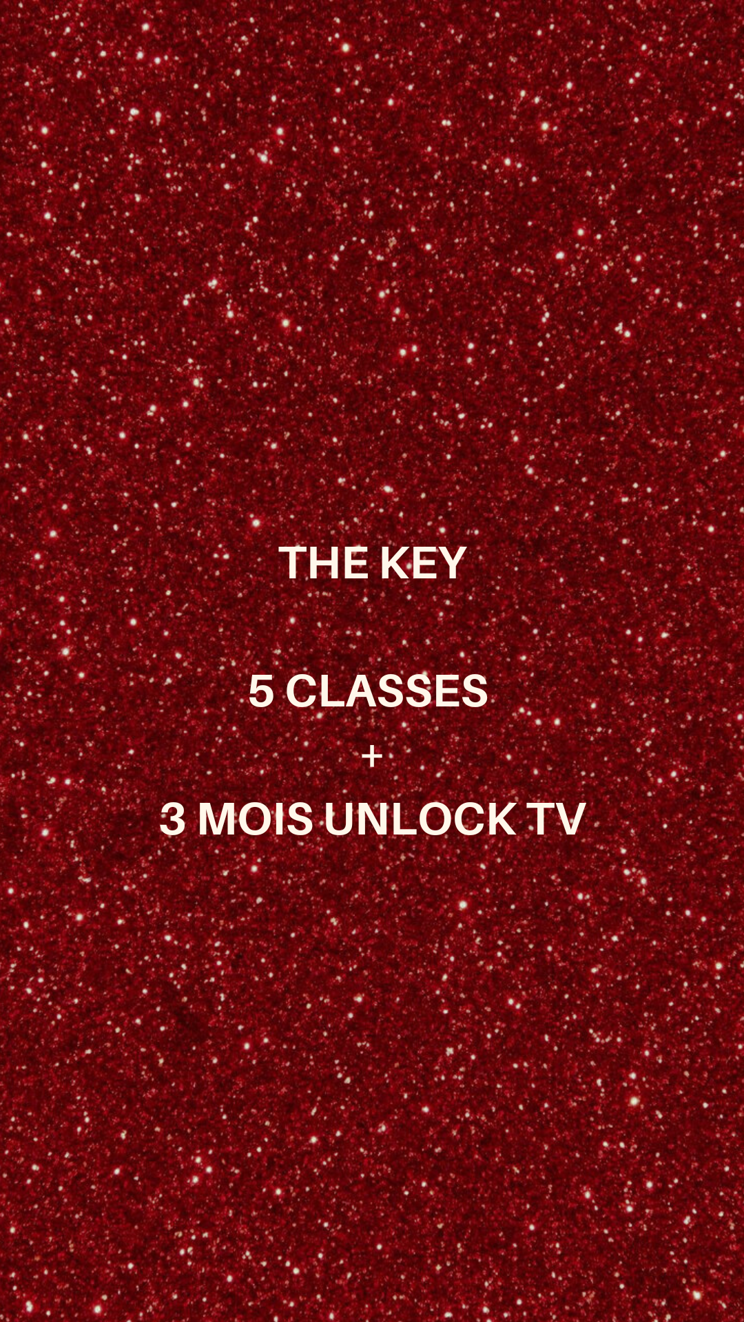 " The Key" Carte Cadeau - valeur totale 185€