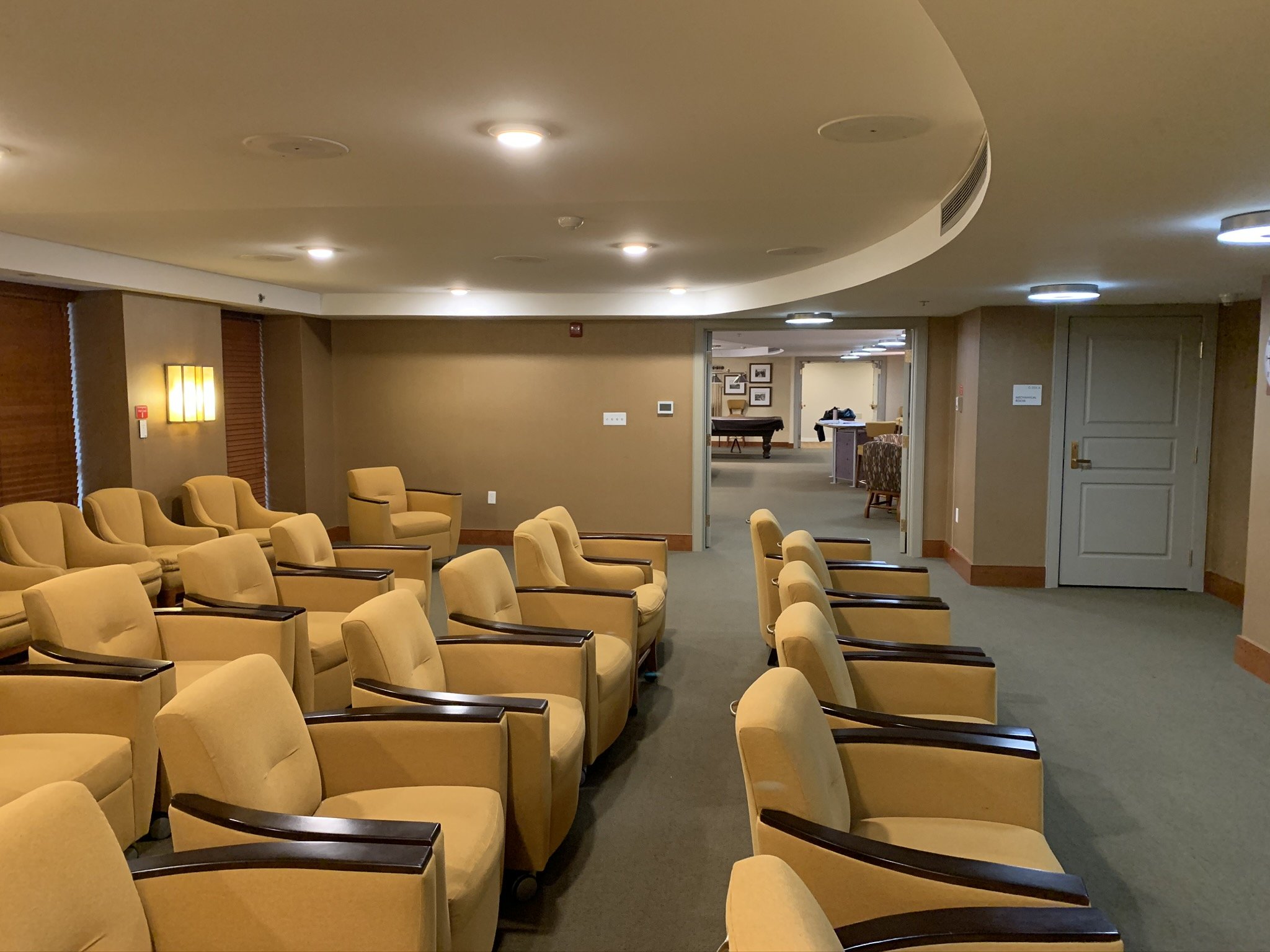 Theater Seating - Before 