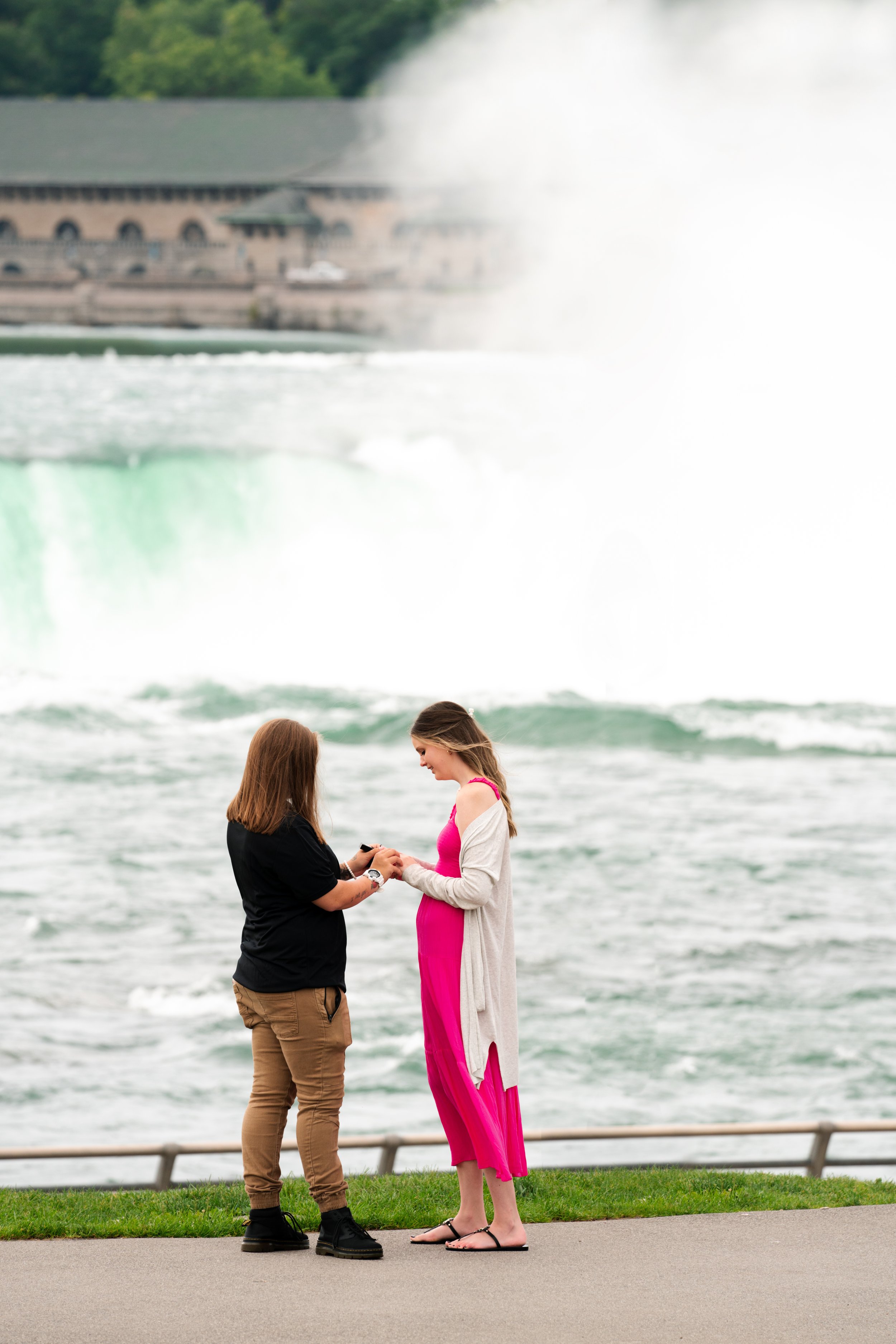 Marriage Proposal at Goat Island