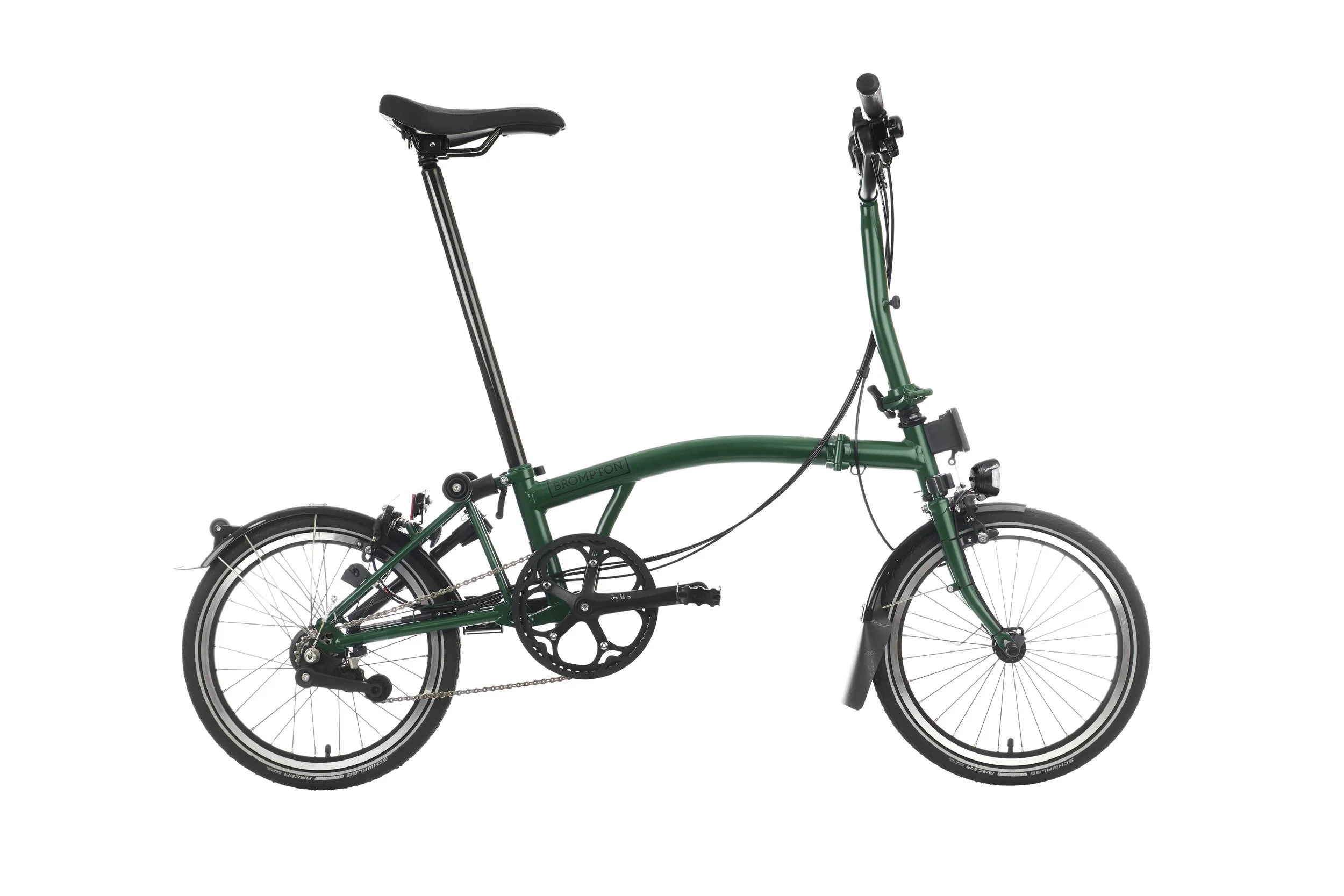 Brompton C-Line Mid 6 Racing green