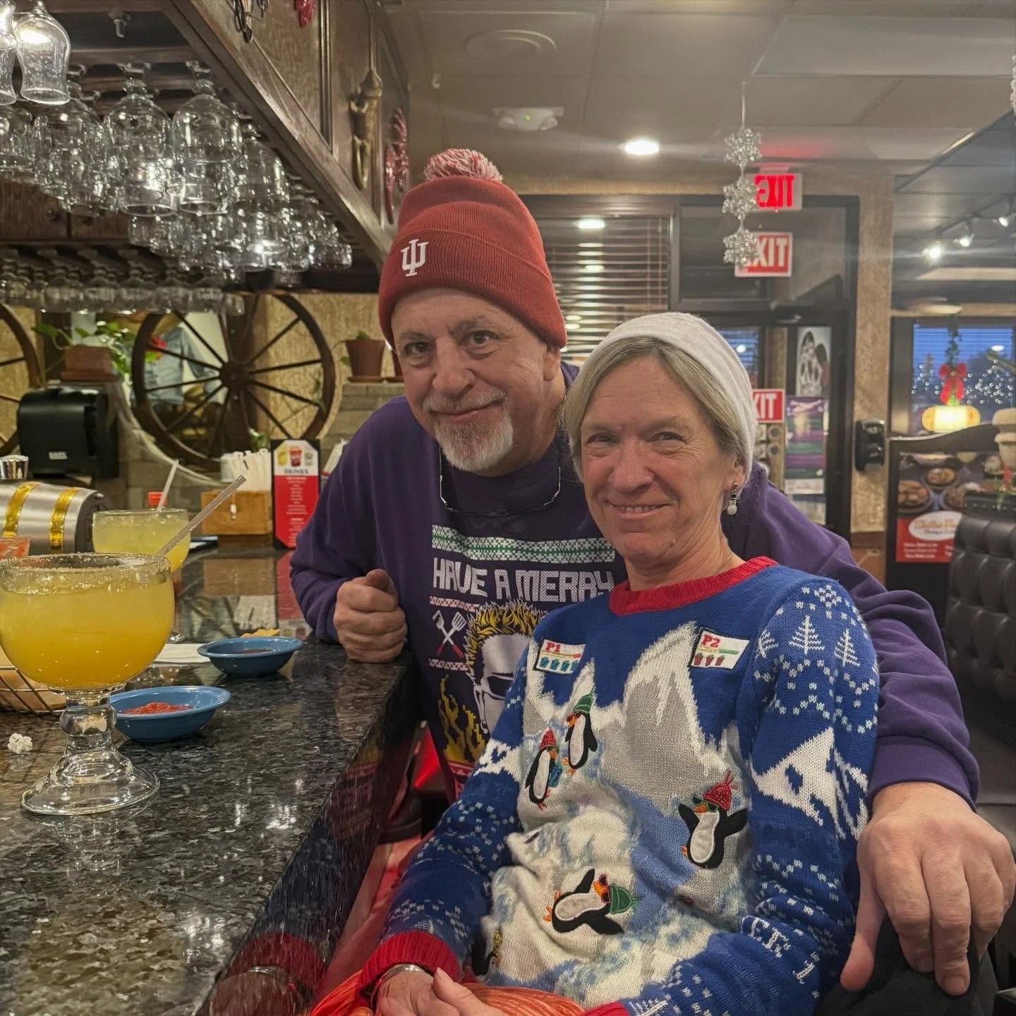 Open today until 2 pm and closed tomorrow Christmas Day. We had the warmest company get together last night in our history. Nothing fancy, just people who enjoy working together spending some time out of the shop dining and laughing. Sue and I left f