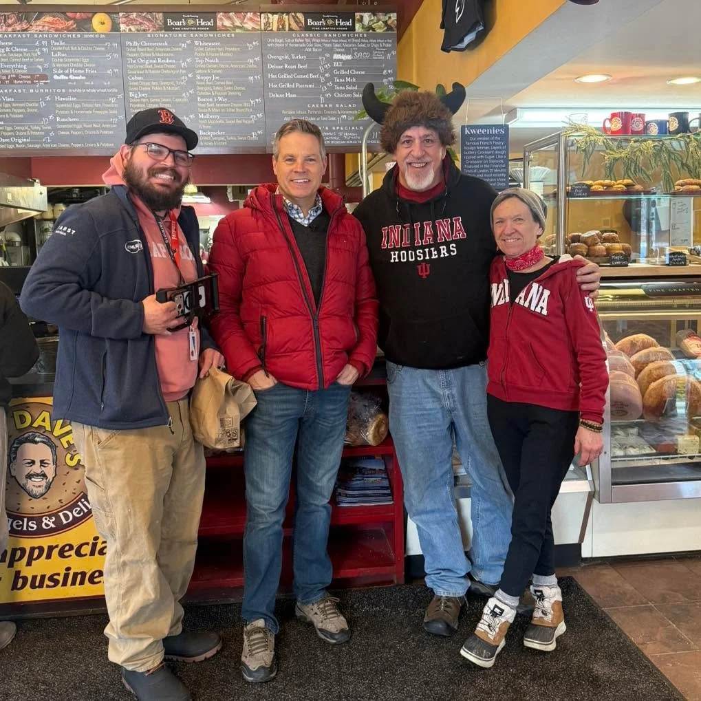 New Hampshire Chronicles in the house 😀 #notyourtypicalbagelshop #earlymorningflavortown #bigdavesbagels #50yearsofplatterwork #worldfamouskweenies #bestinnewhampshirebagels