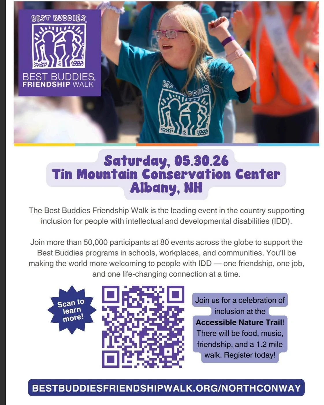 Warm thanks to the businesses that have responded to my appeal. Heartwarming to hear the stories of folks with challenges being supported and loved by our community.  Your support of our inaugural Best Buddies Friendship Walk this coming May is vital