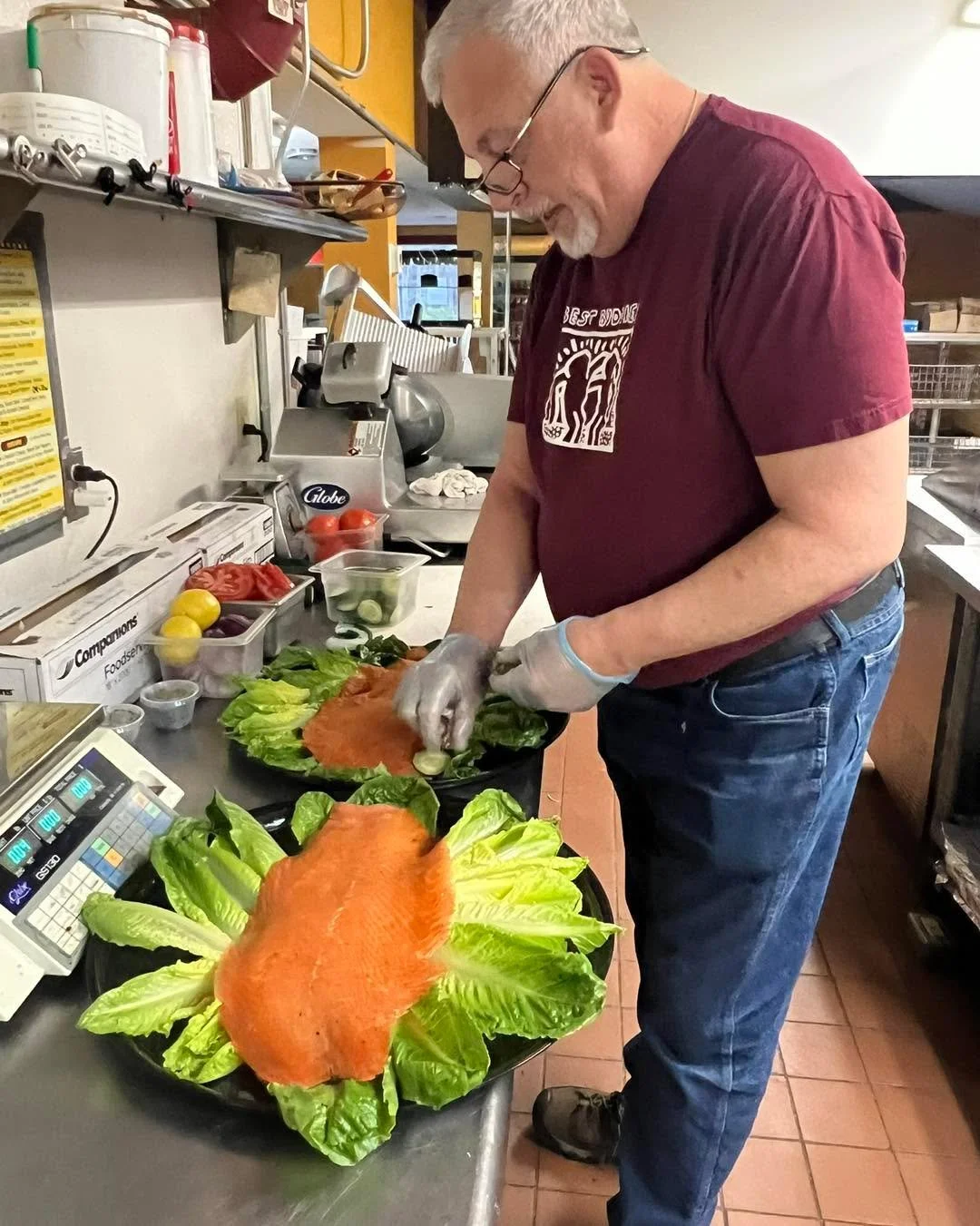 We are at the end of our vacation and reopen on Tuesday. About a month ago I received an email from a bride to be looking for some catering for this morning. When I explained that we were closed today although disappointed she accepted it. I would th