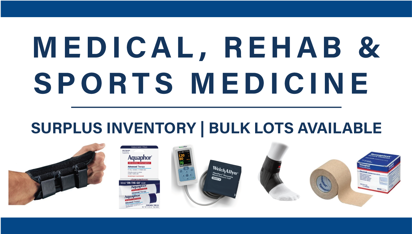 Medical, Rehab, & Sports Medicine Inventory
