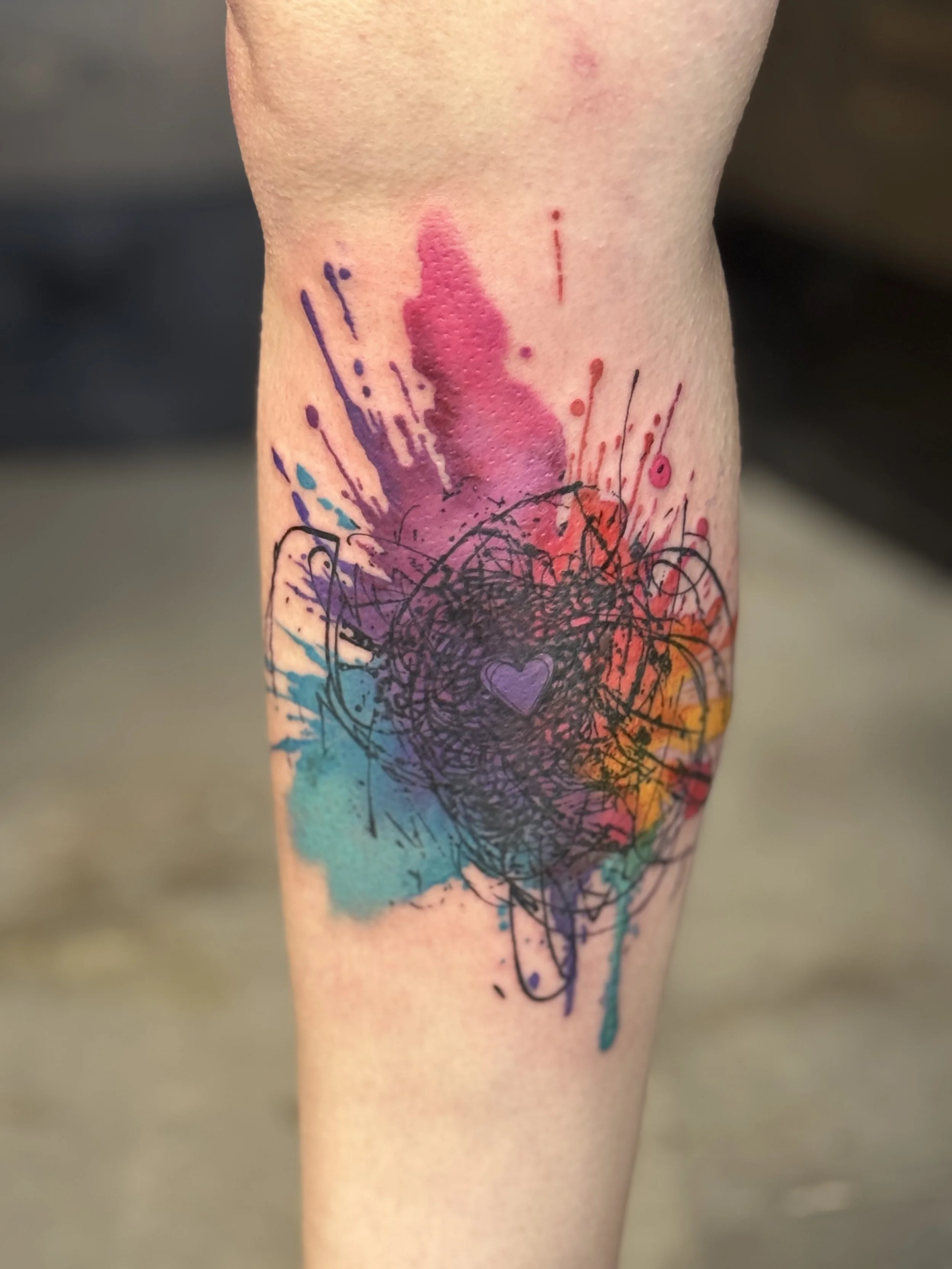 Memorial tattoo for a beloved son, taken too early