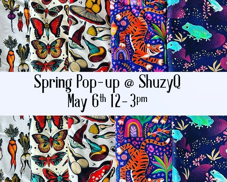 @msanniepants and @lillithmoonalaska are at it again with a Spring Pop-up @shuzyqak !!!!

Saturday, May 6 
12-3pm 
we will be at ShuzyQ with fun and fabulous wears to go with perfect pairs of shoes!!!

Just in time to find that perfect gift for Mom ?