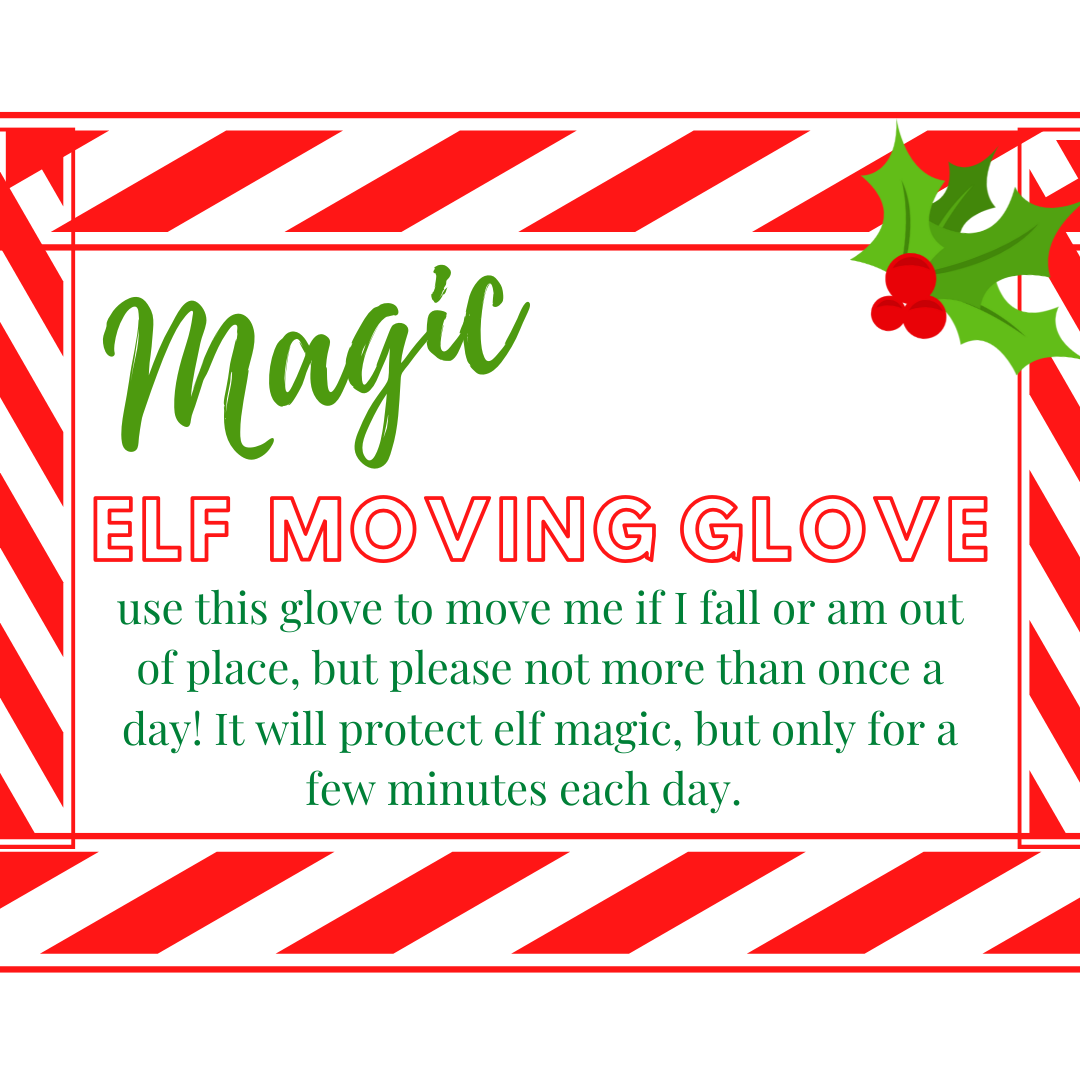 Magic Elf Scissors Magic Elf Glove -ADD ON ITEM ONLY (ships with Elf Kit) — 2025 Elf Kits ...