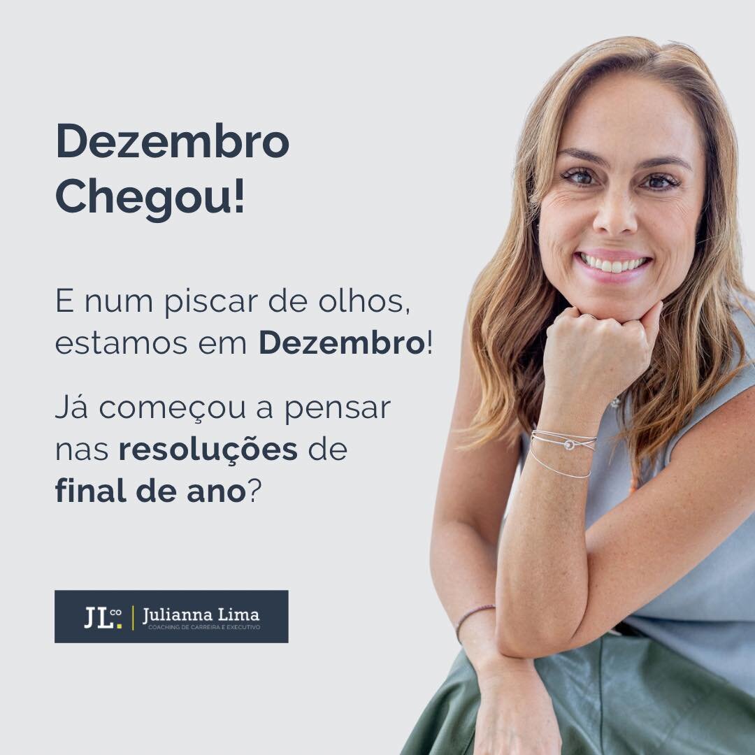 Todo final de ano &eacute; a mesma coisa. Resolu&ccedil;&atilde;o, metas, mudan&ccedil;as...Muitas vezes tudo isso fica s&oacute; no planejamento. Ser&aacute; que estamos prontos para todo esse planejamento e mudan&ccedil;as? Ou &eacute; a ideia de m