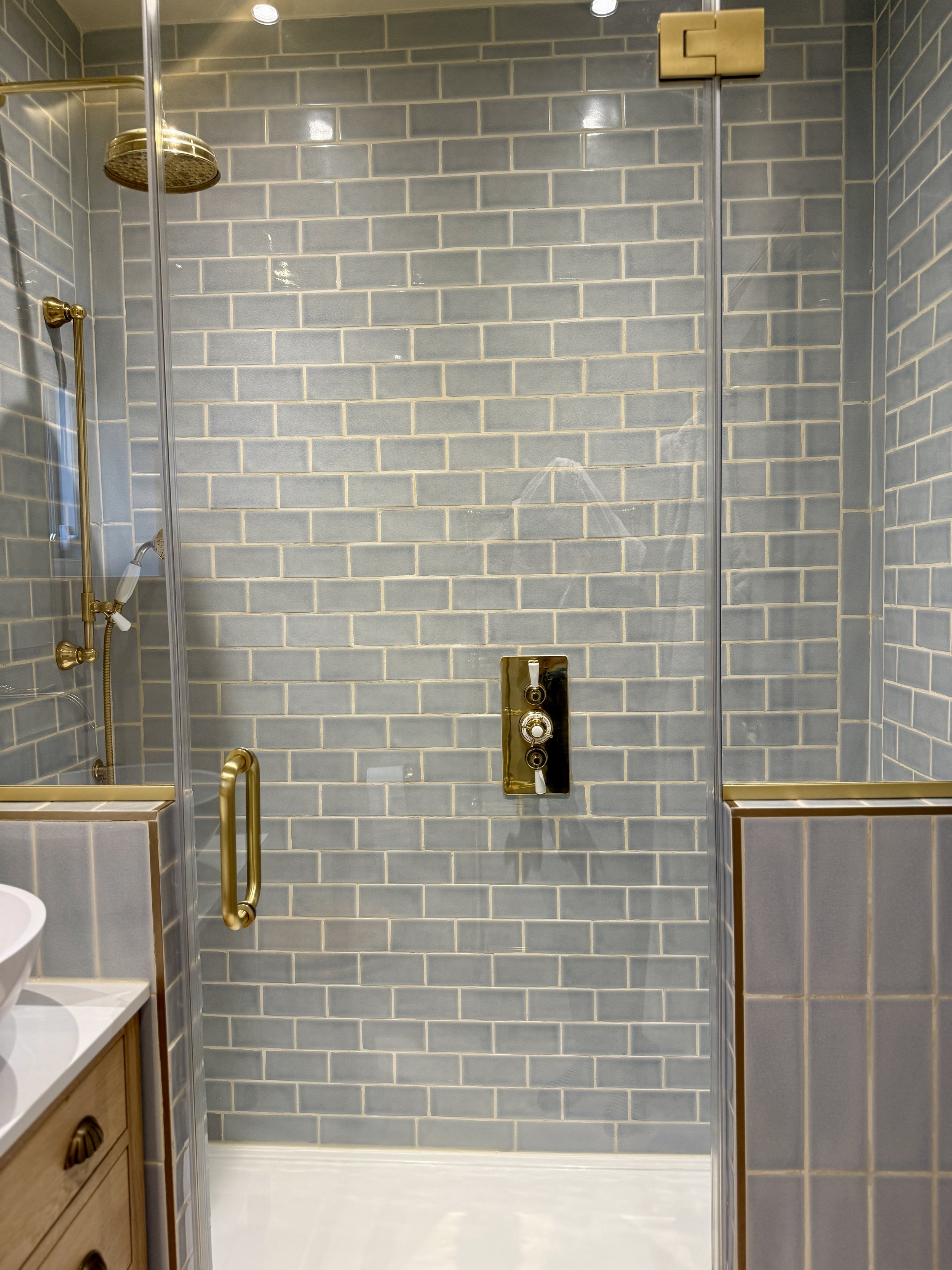 Bathroom shower cubicle Wandsworth Interior Design South London.jpg
