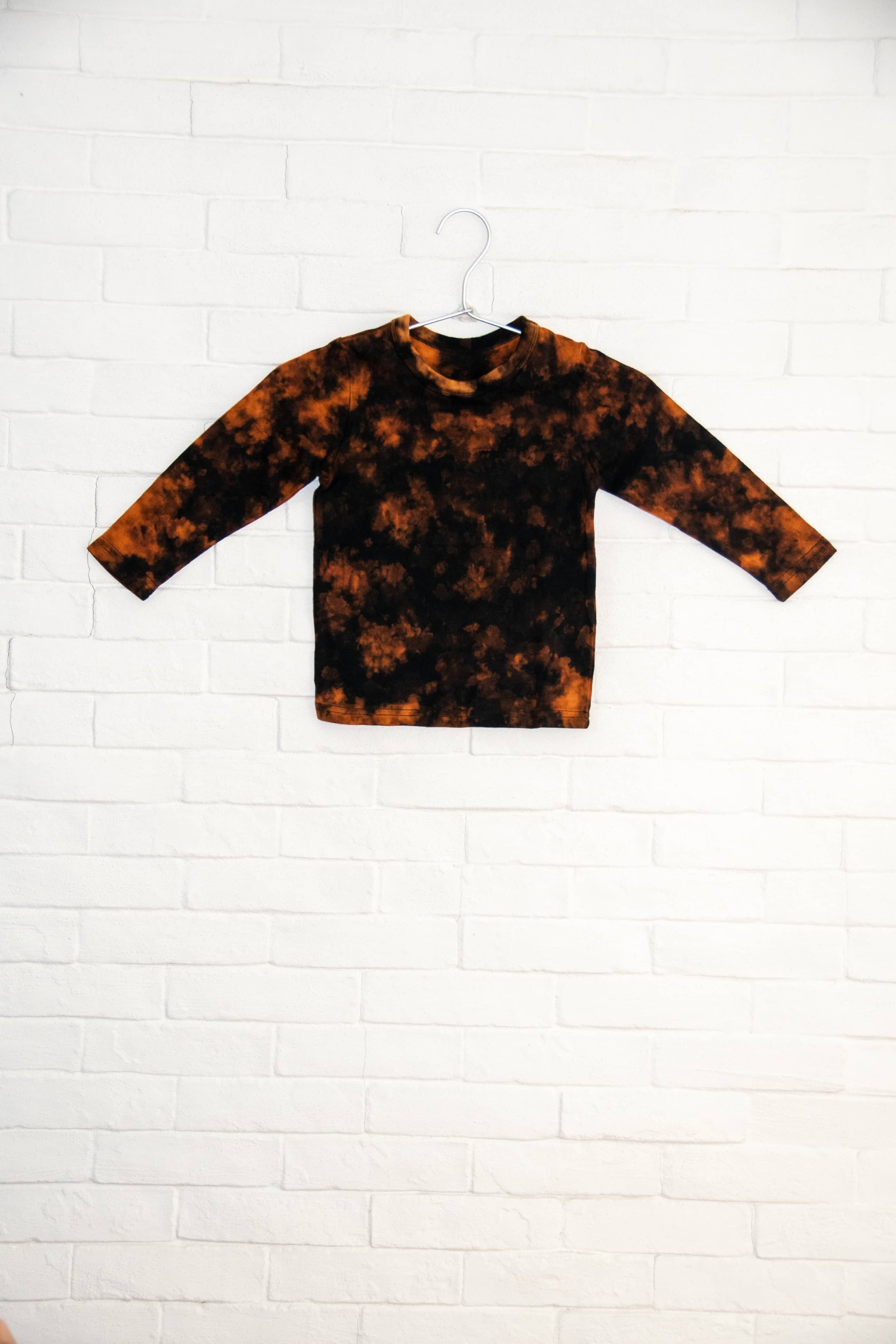 Kids long-sleeve tee, 73–120 cm · 小童長袖衣服