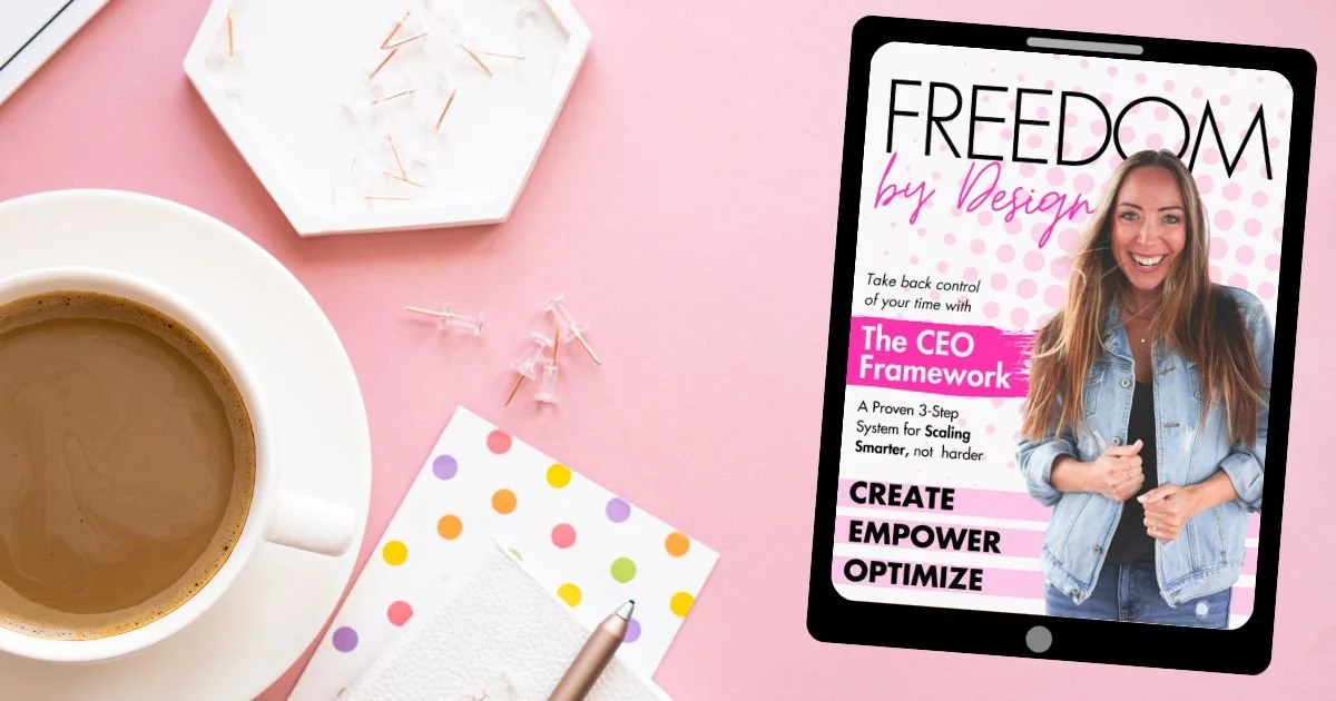 OPTIMIZE – How to Scale Your Business Without Working More
