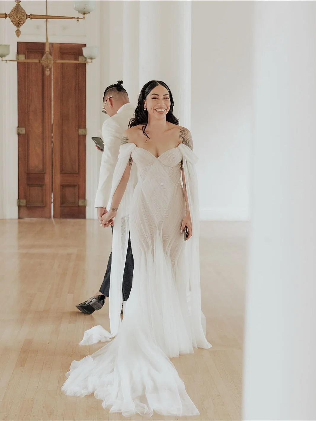 LOOK HOW BEAUTIFUL THEY ARE 😍. 
⠀⠀⠀⠀⠀⠀⠀⠀⠀
Wedding Planning: @willaviaweddingco
Venue: @npuevents The Mint
Photography: @tamalyannphotography
Videography: @shanagarrettfilms
Florals: @sunrosefloral
DJ: @djboogiebrown
Rentals: @abbey.party.rents
Desse