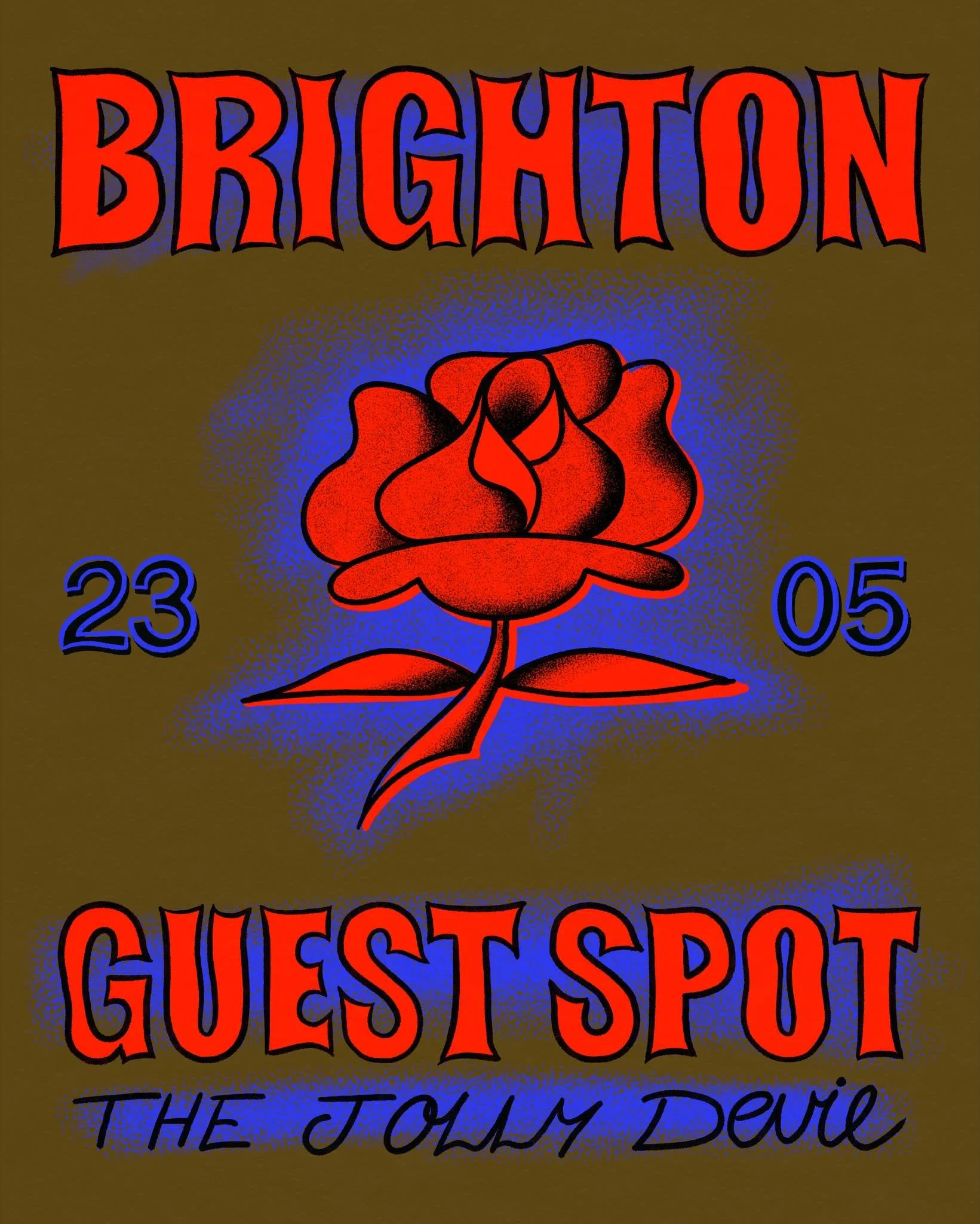 GUEST SPOT - I will be back in good old Brighton with my good old friends at @thejollydevil at the end of the month!

Limited spaces available so drop me a message ASAP to grab a booking. See you there!

Saturday 23rd of May / Brighton UK