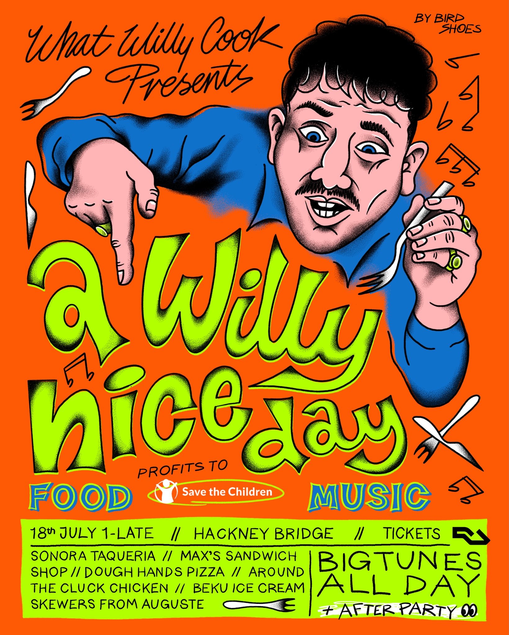 Poster I made for the legendary @whatwillycook 

See ya there!