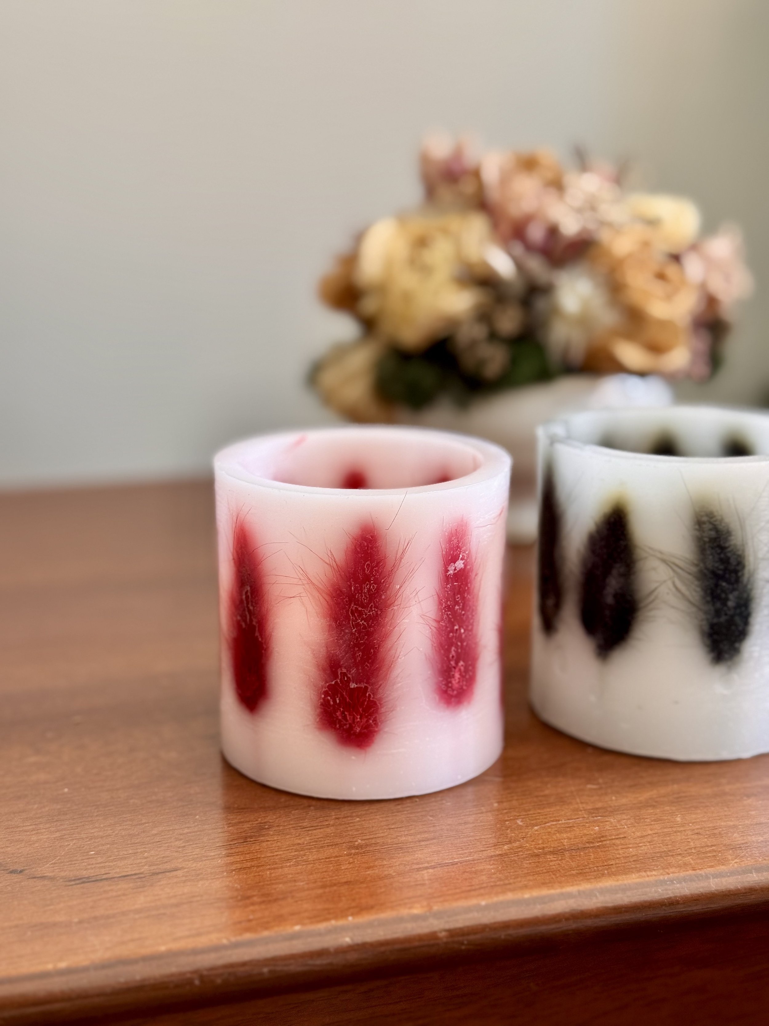Bunny Tails | Wax Lantern — 3"