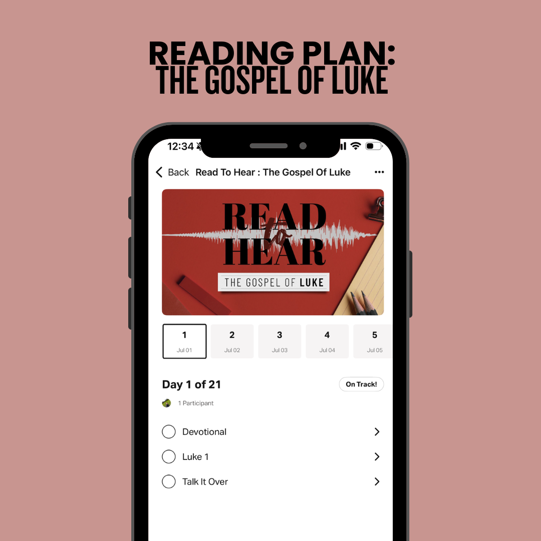 Reading Plan: The Gospel of Luke