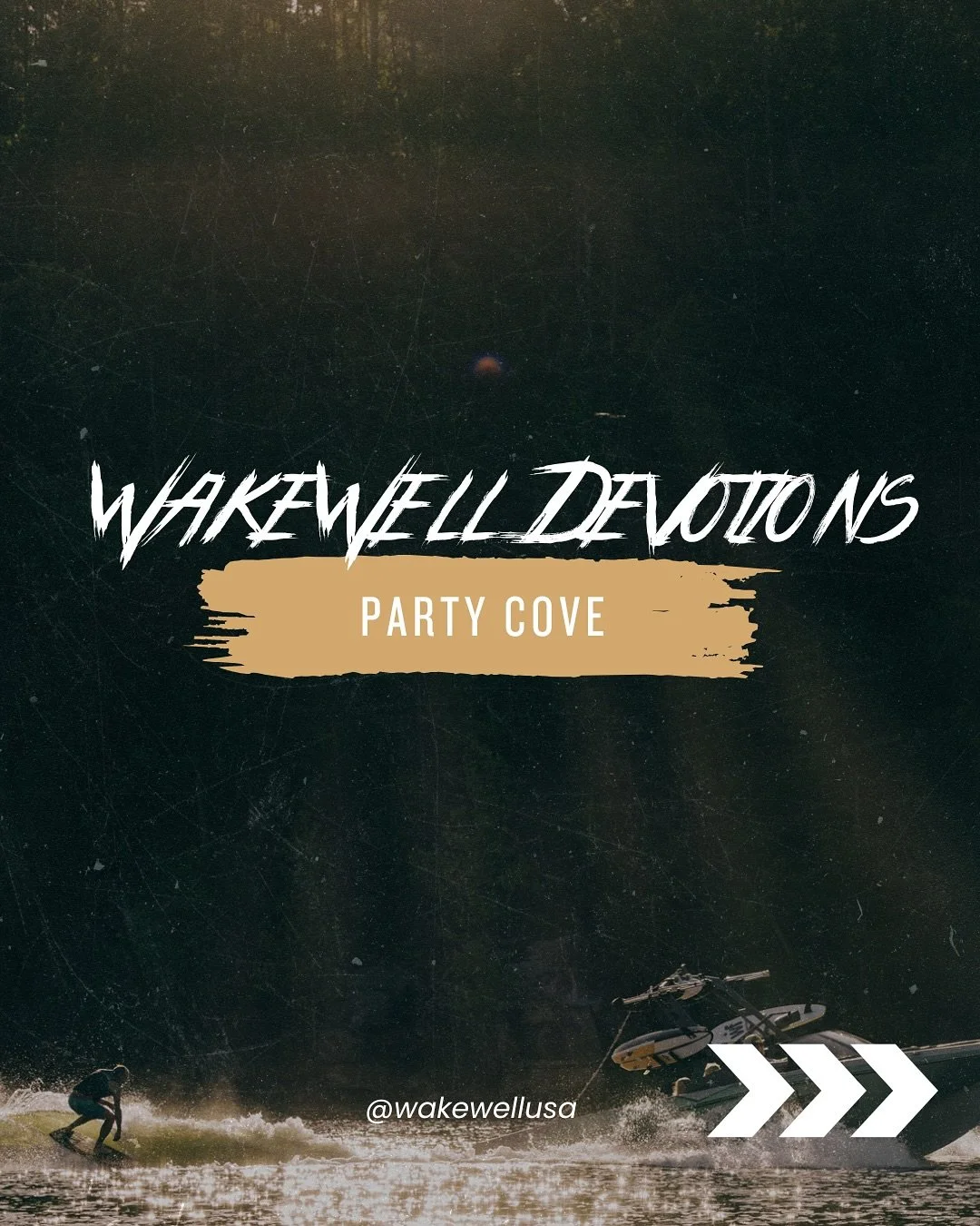 WakeWell Devos: Party Cove! #wakeboarding #wakesurfing #wakewell