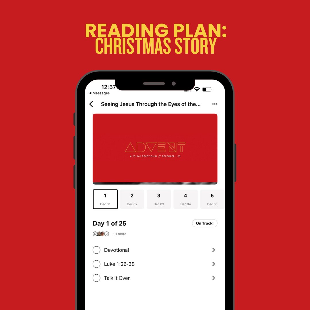 Reading Plan: Seeing Jesus Through the Eyes of the Christmas Story Characters