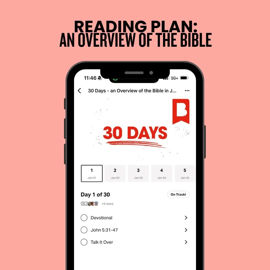 Reading Plan: An Overview of the Bible