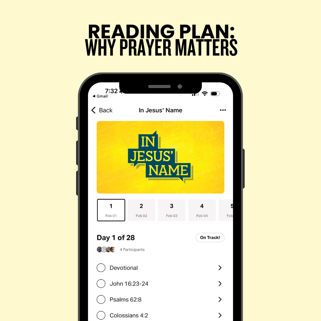 Reading Plan: Why Prayer Matters