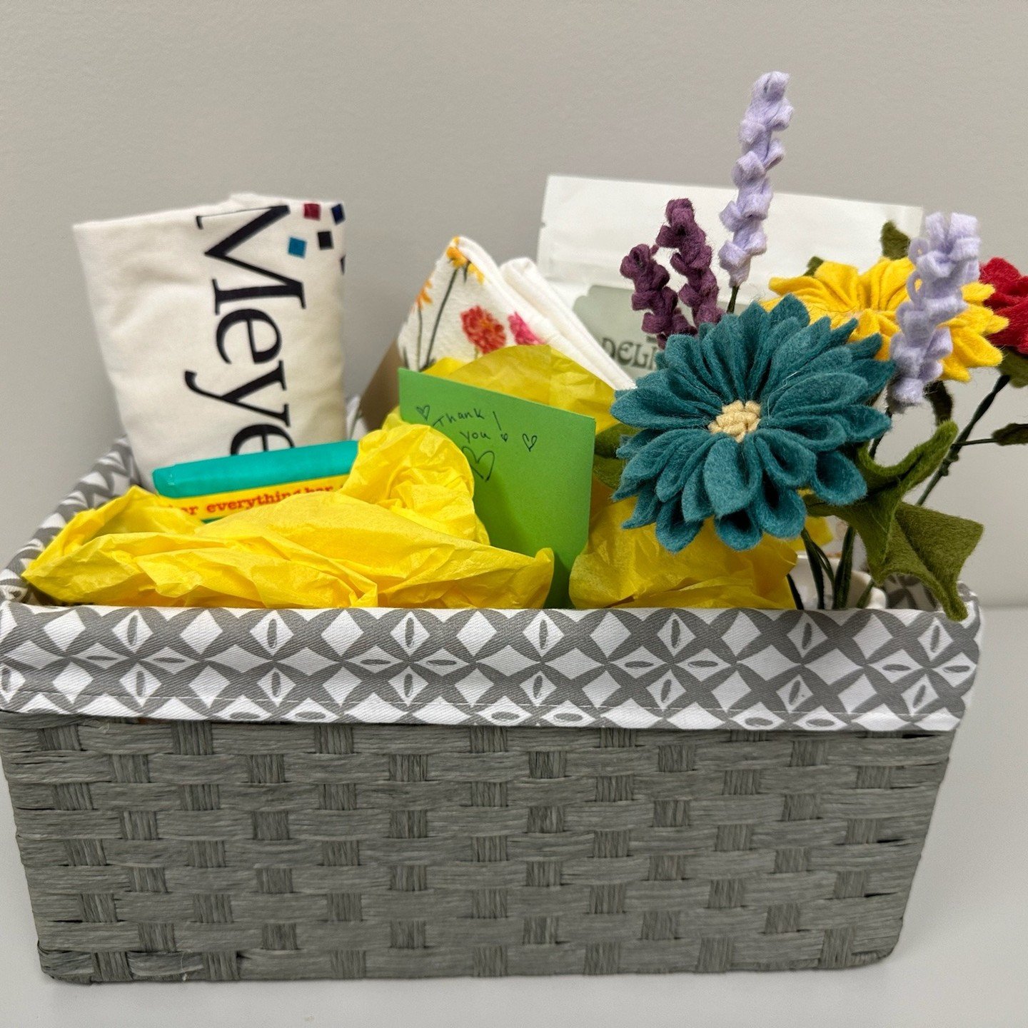 We ❤️ our Volunteers to the moon and back!! 
In honor of National Volunteer Week, we are giving away this basket of local goodies and gift cards. If you volunteer at the Meyer Center in ANY way (classroom, PTA, board, committee, impact, school org...