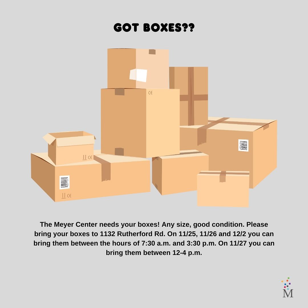If you just moved, own a box company, or just have some boxes lying around, we&rsquo;ll take them!