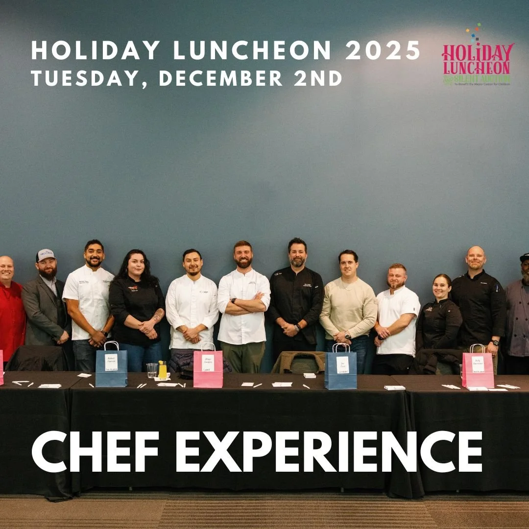 A closer look at one of our favorite Holiday Luncheon traditions, our Chef Experience! 🤌

With 25+ chefs donating their talent and time, guests can win a truly unique dining experience &mdash; some even offer multiple dinners! Here&rsquo;s a closer 