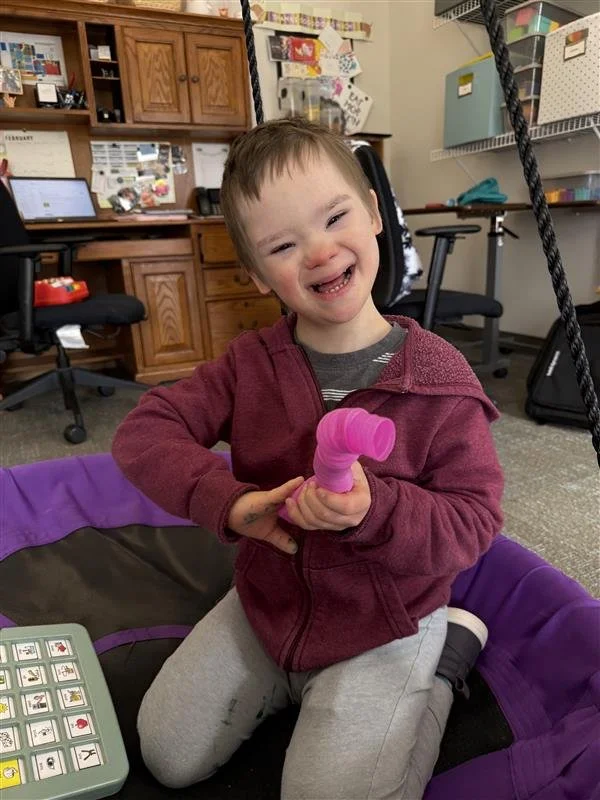 Communication is more than words! 

For many children at the Meyer Center, Augmentative and Alternative Communication (AAC) provides a way to express what they&rsquo;re thinking, feeling, wanting, and needing.

Imagine hearing your child say &ldquo;I