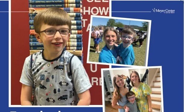 Our first Student Story from the Meyer Center&rsquo;s 2025&ndash;2026 Annual Report features Luke! 💙

Everybody knows Luke! He&rsquo;s the boy who greets you in the hallway, wants to know who&rsquo;s visiting, and might even pull you into a game of 