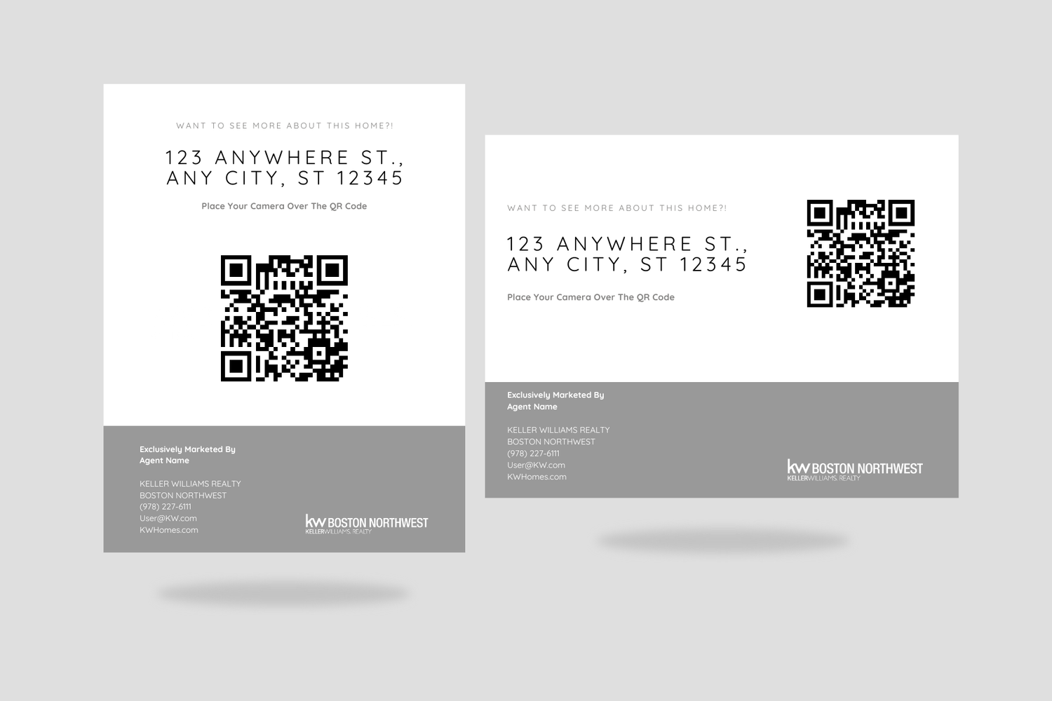 QR Codes — KW Boston Northwest Agent Services
