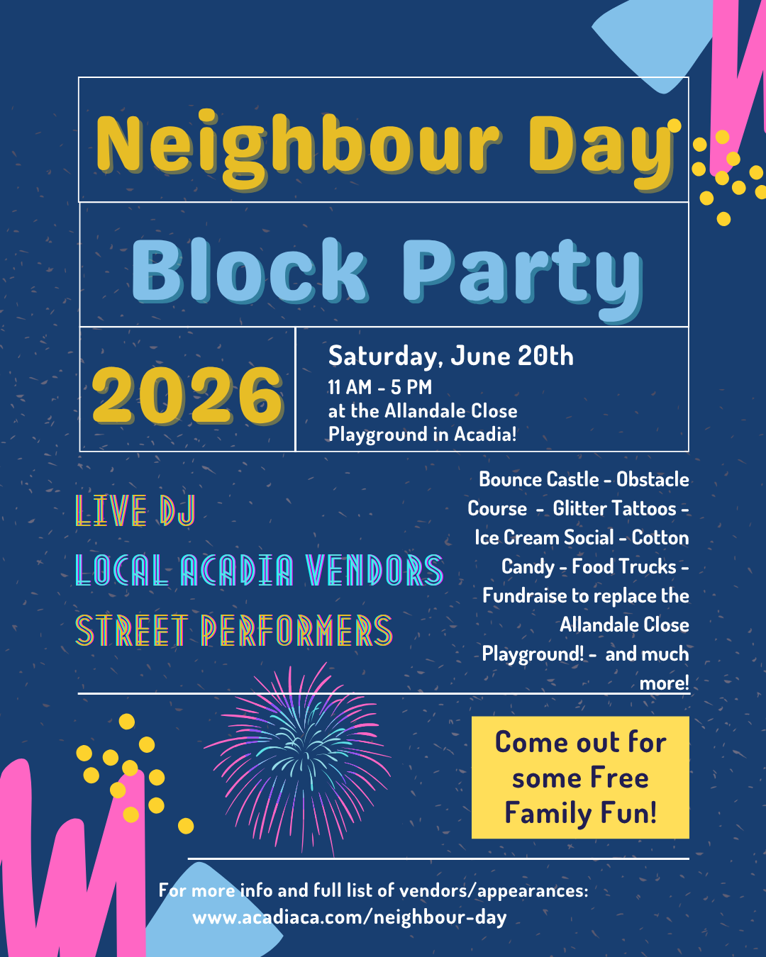 Neighbour Day Block Party