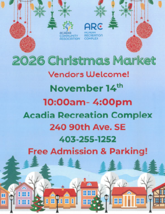 Promotional poster of the 2026 Christmas Market