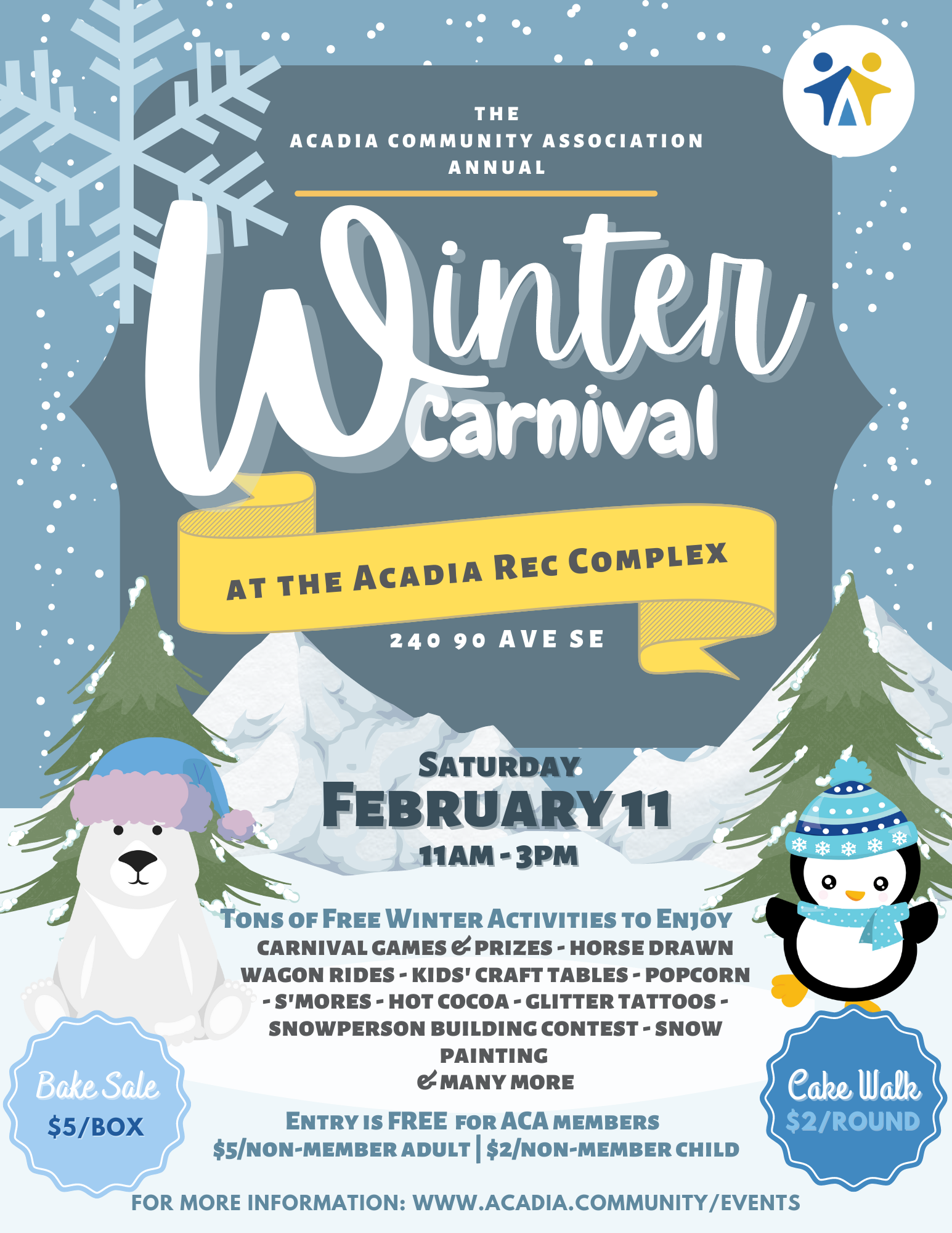 Winter Carnival Acadia Community Association