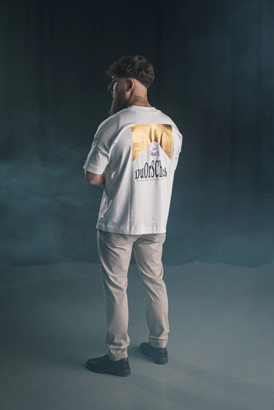 DU ORSCHLOCH GOLD T-Shirt BINDEROLI