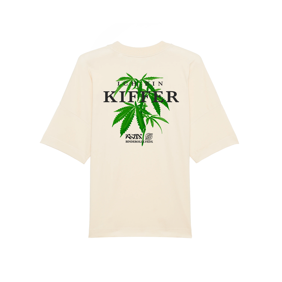 BINDEROLI FEDX ICH BIN KIFFER TSHIRT