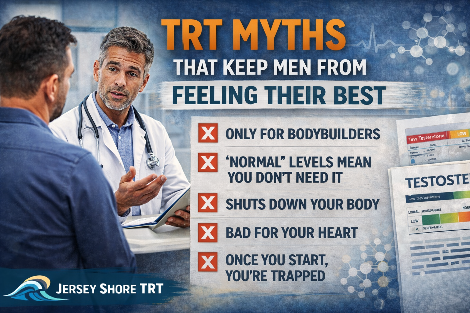 TRT Myths That Keep Men From Feeling Their Best