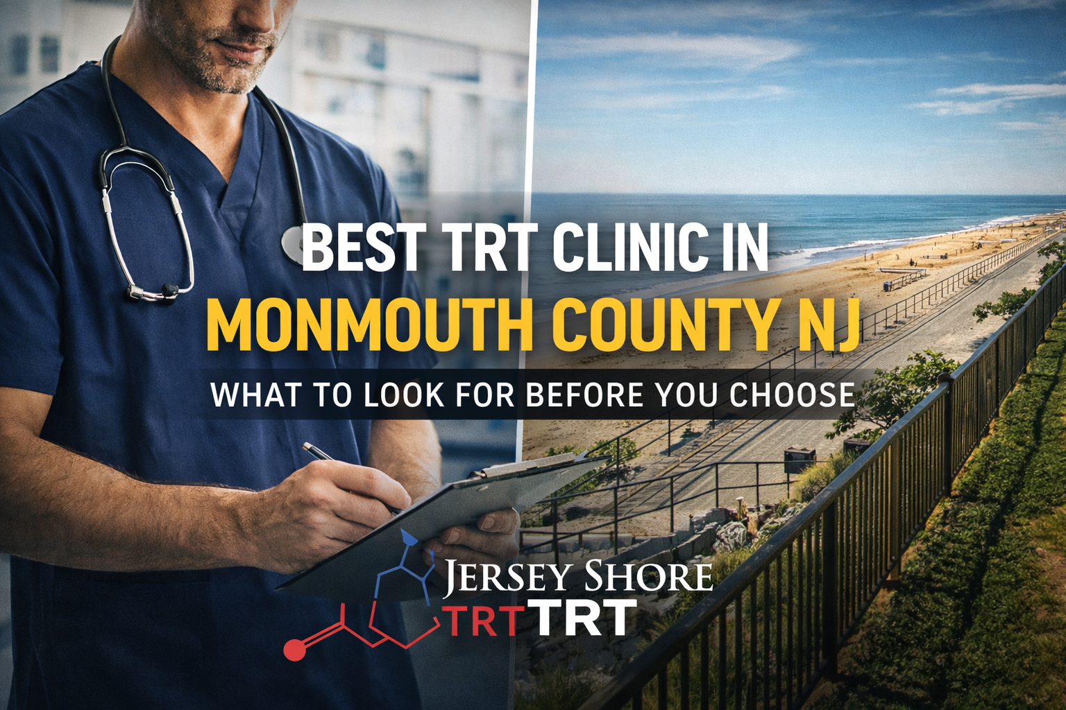 Best TRT Clinic in Monmouth County NJ: What to Look For Before You Choose