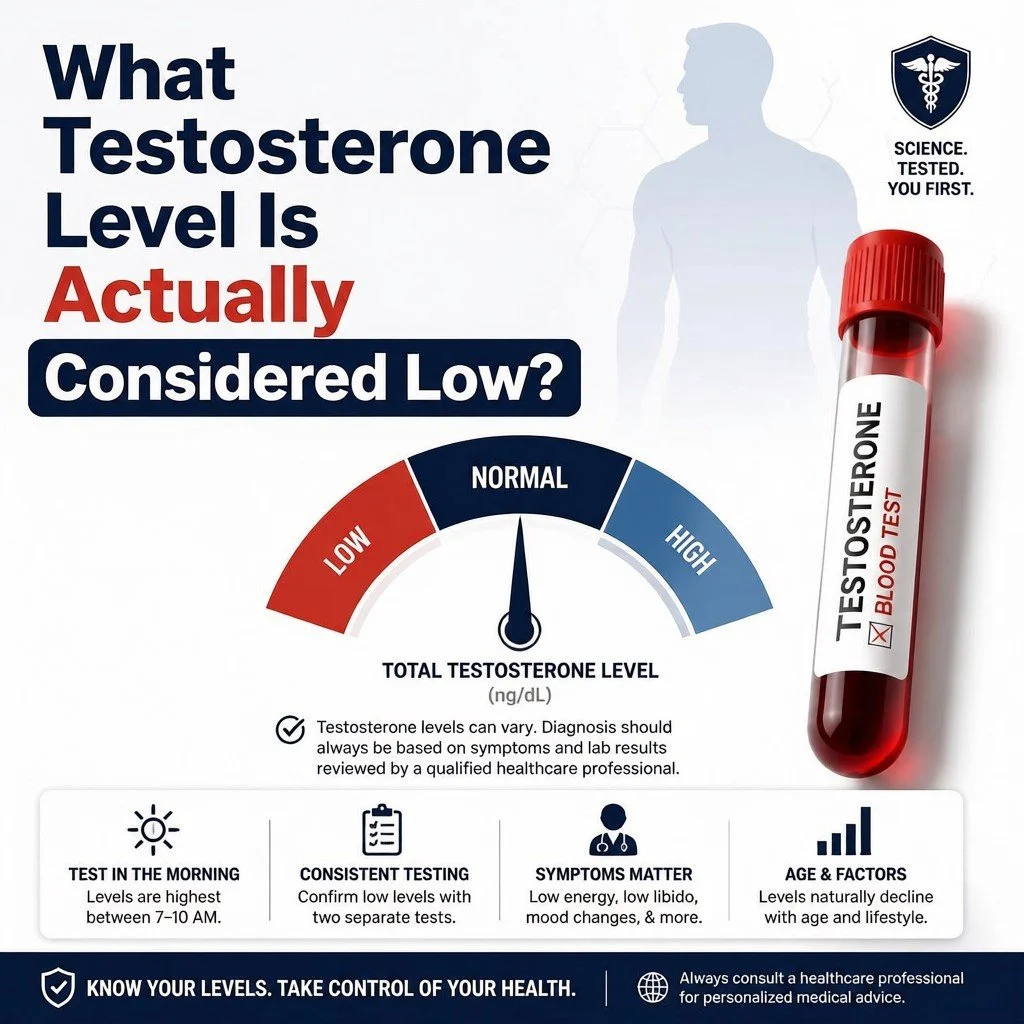 What Testosterone Level Is Actually Considered Low?
