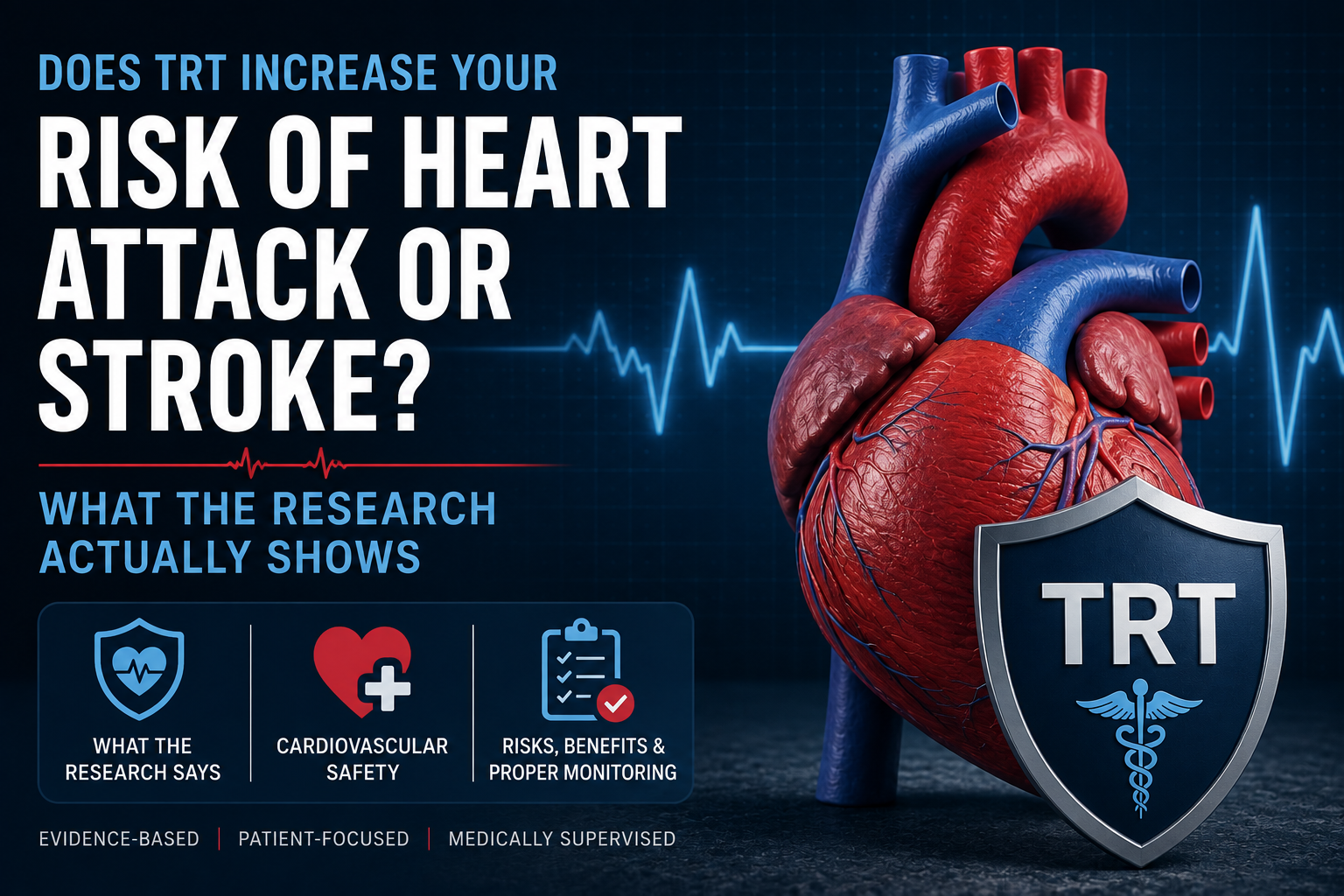 Does TRT Increase Your Risk of Heart Attack or Stroke? What the Research Actually Shows