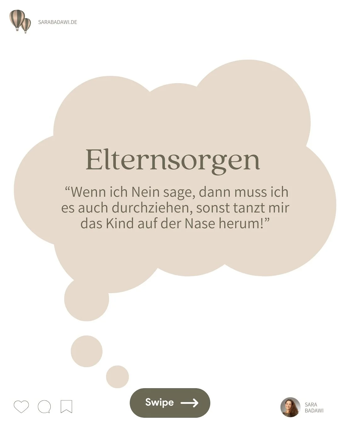 &bdquo;Wenn ich jetzt Nein sage,dann muss ich&rsquo;s doch auch durchziehen &ndash; oder?&ldquo;

Das hat mich ein Vater gefragt.
Er hat ein sehr willensstarkes Kind und war ersch&ouml;pft.
&nbsp;
Meine Antwort:
Nein. Du musst gar nichts.
Aber du dar