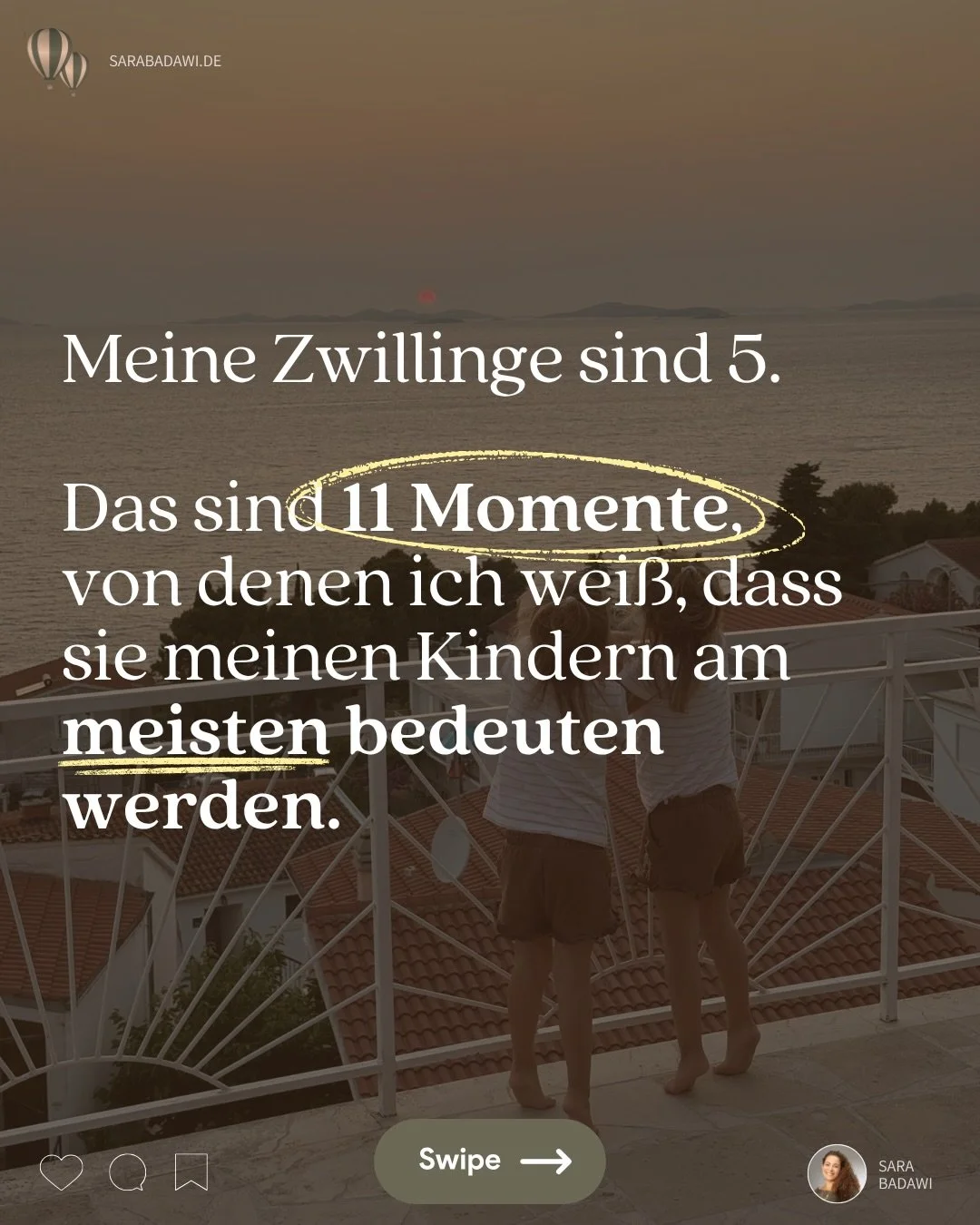 Das sind keine gro&szlig;en Dinge 💛

Viele Eltern glauben, sie m&uuml;ssten den Kindern immer &ldquo;Programm&rdquo; bieten. 

Aber ich glaube: Genau diese Momente tragen sie lange in sich. Die geben ihnen das Gef&uuml;hl, sicher, geliebt und wertvo