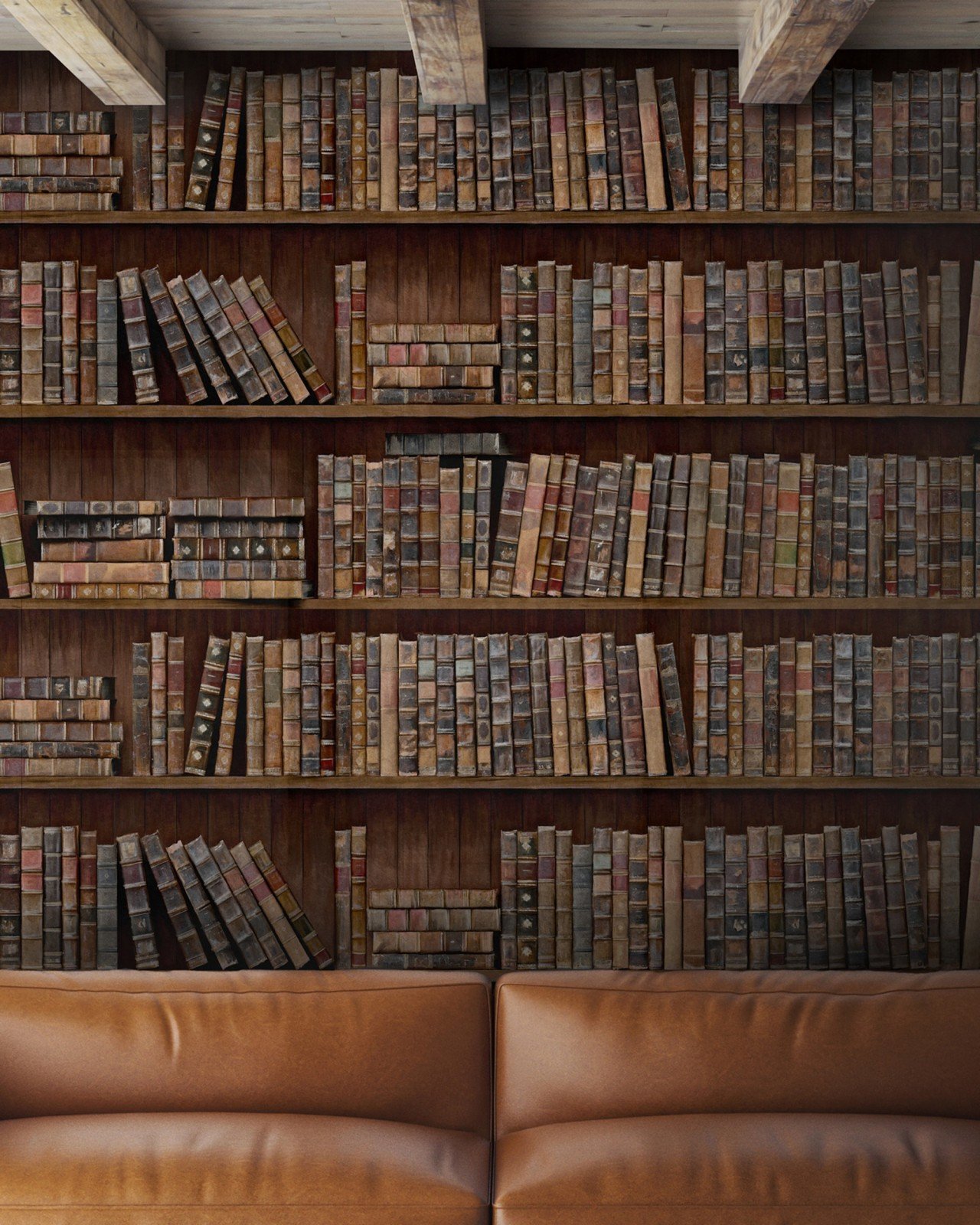 Let's celebrate #worldbookday with the Book Shelves from @mindtgap. #books #bookworm #wallpaper