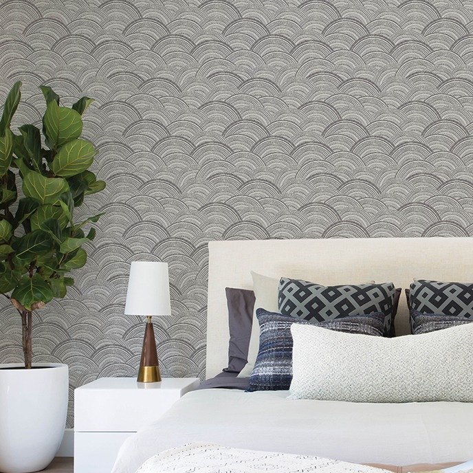 Encircle is so soothing and tranquil. From the Harmony collection @astreetprints. #wallpaper #wallpapers #justwallpaper #calmwallpaper #walldecor