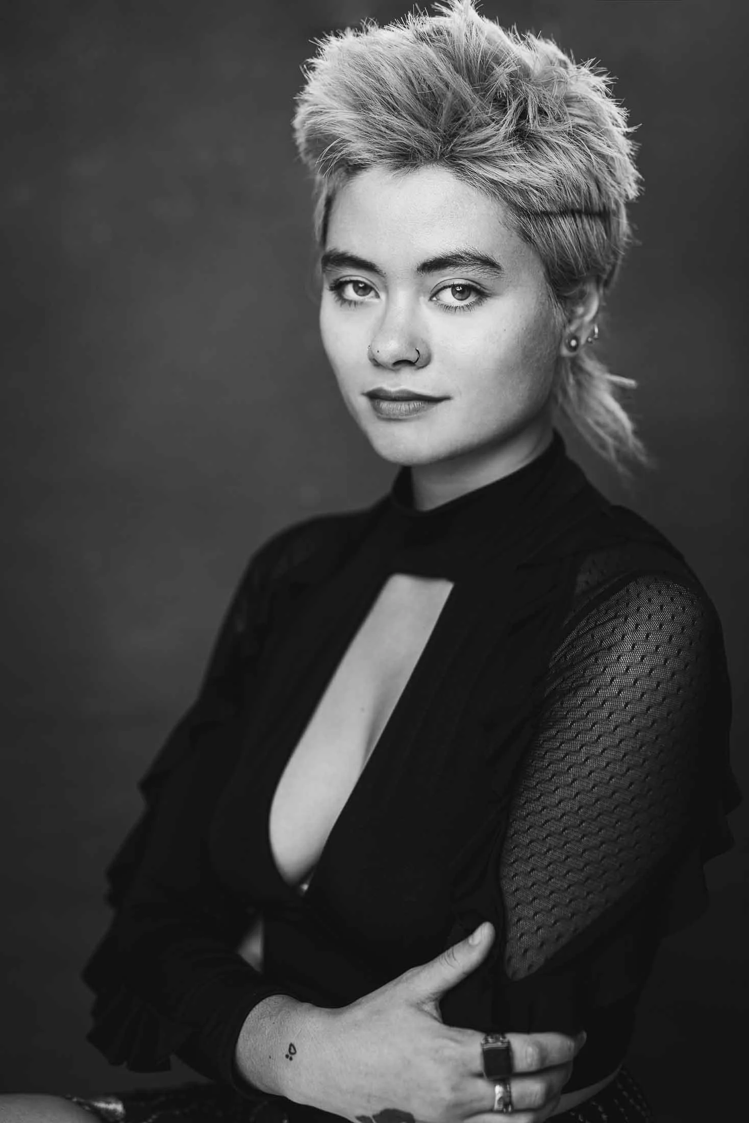 I found Rodney to be such a perceptive and intuitive photographer and from our first conversation he told me things he could see in me that I thought was hidden and I was immediately at ease.    His absolute confidence and certainty about his vision