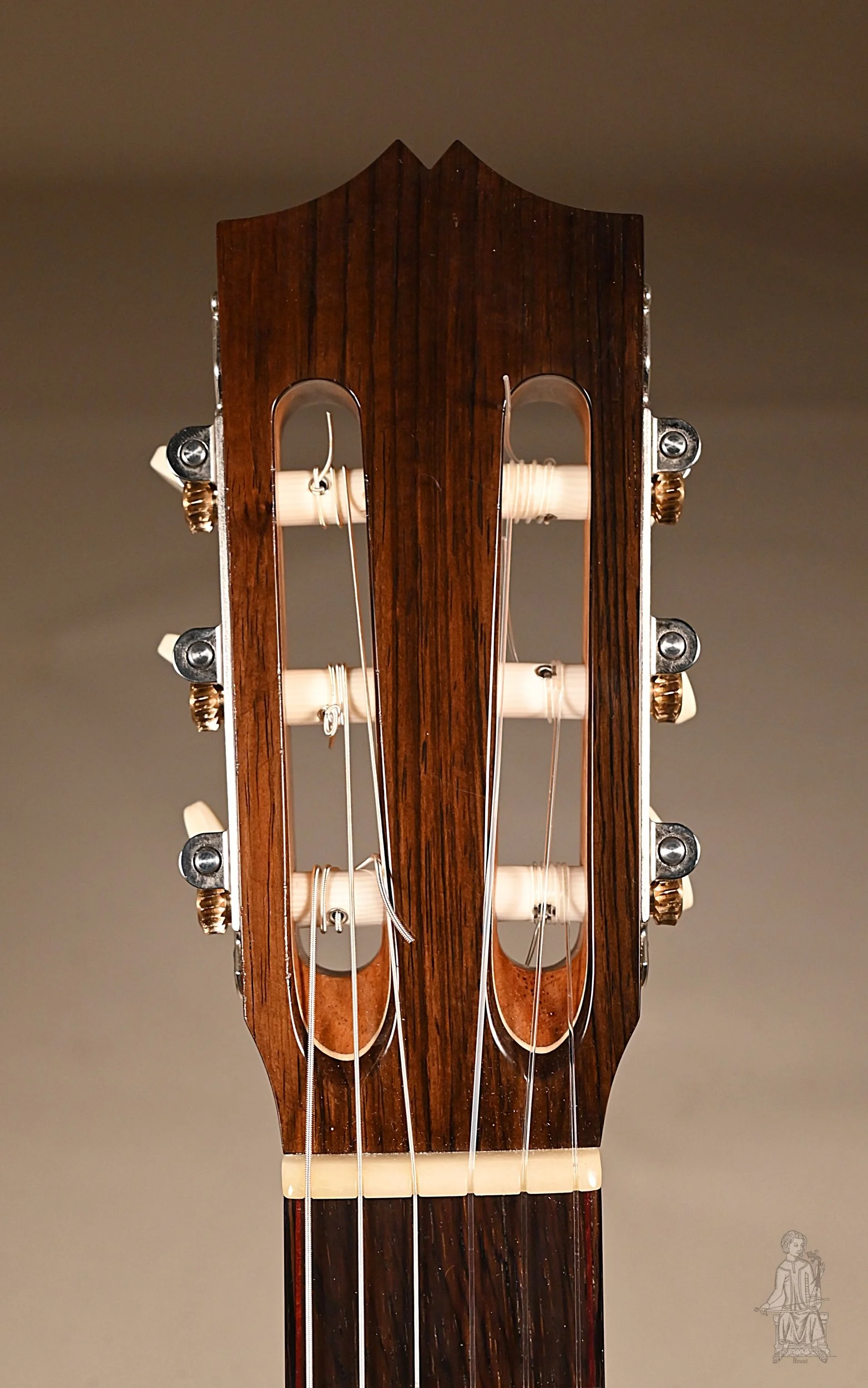 2026 madsen torres model classical guitar front view of head
