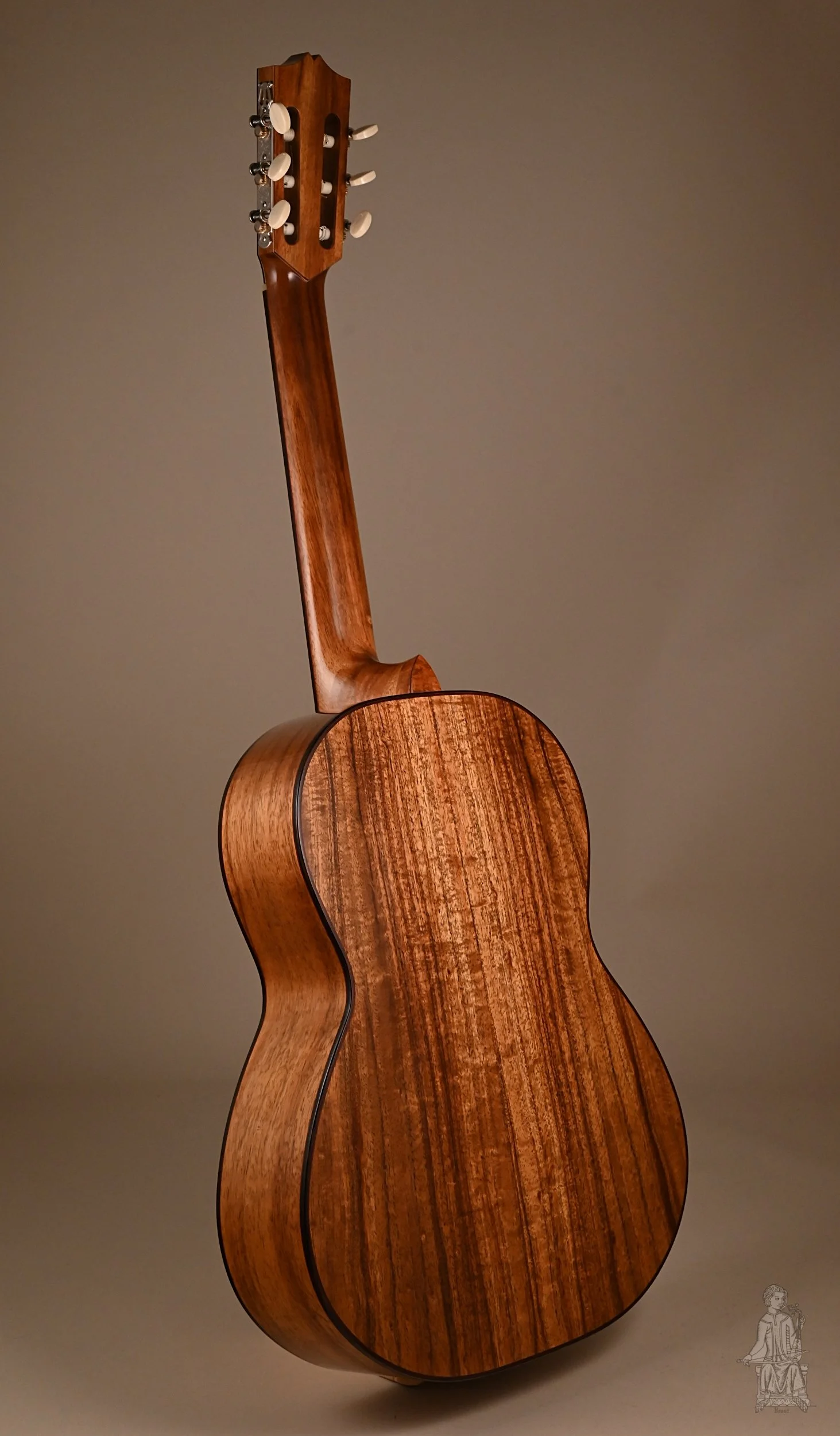 2026 madsen torres model classical guitar back side view