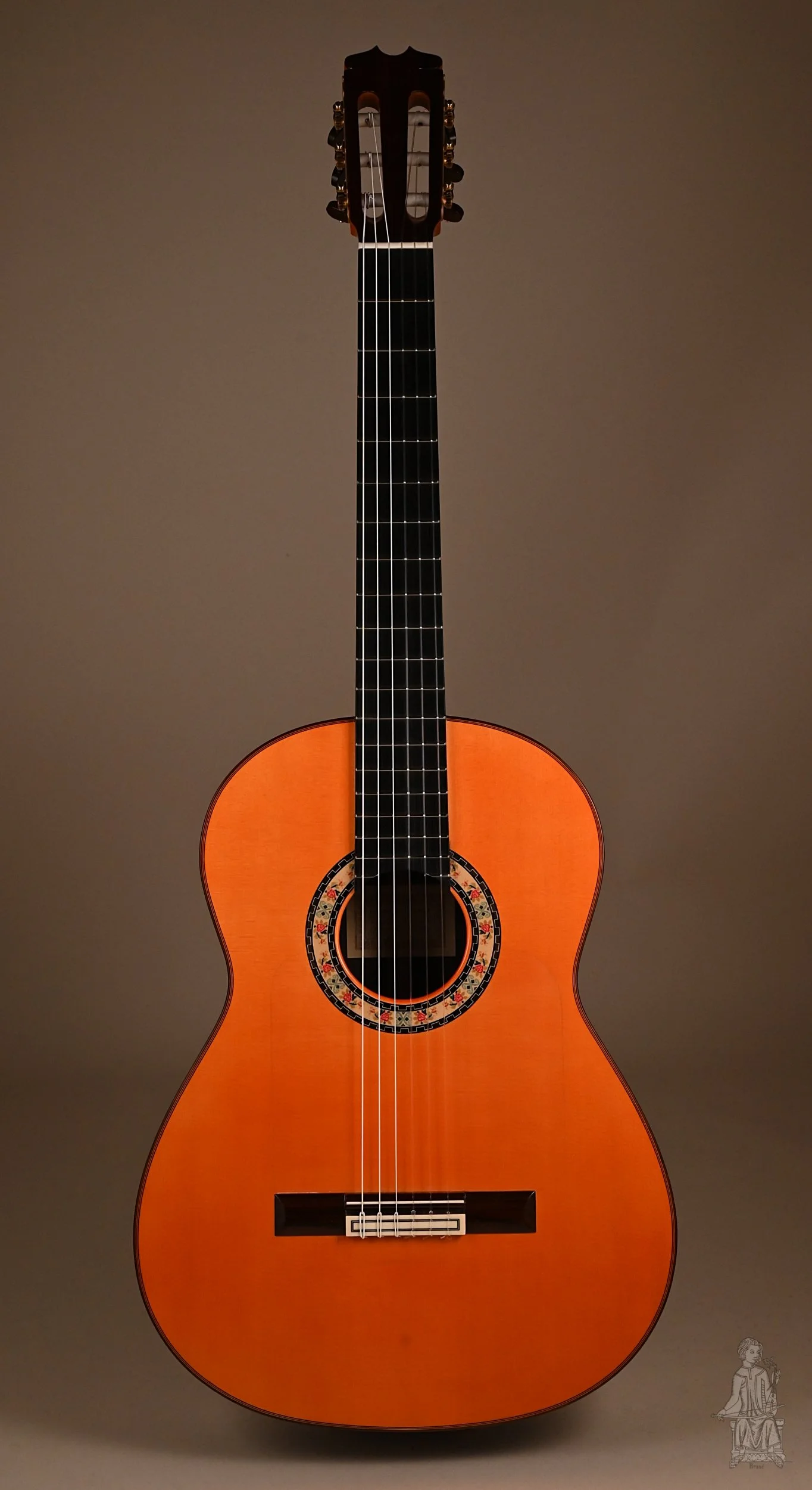 2002 hermanos conde classical guitar full front view