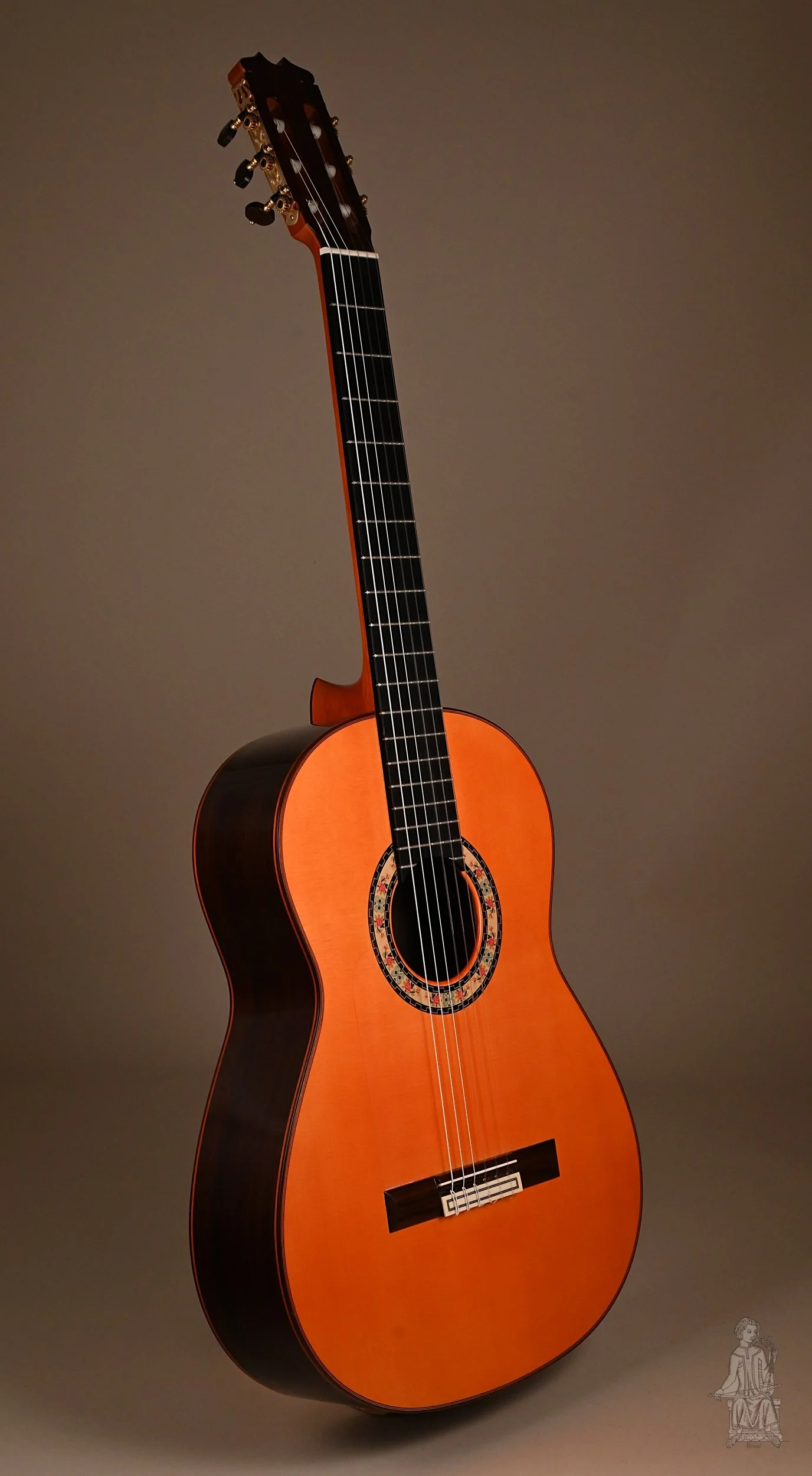2002 hermanos conde classical guitar front side view